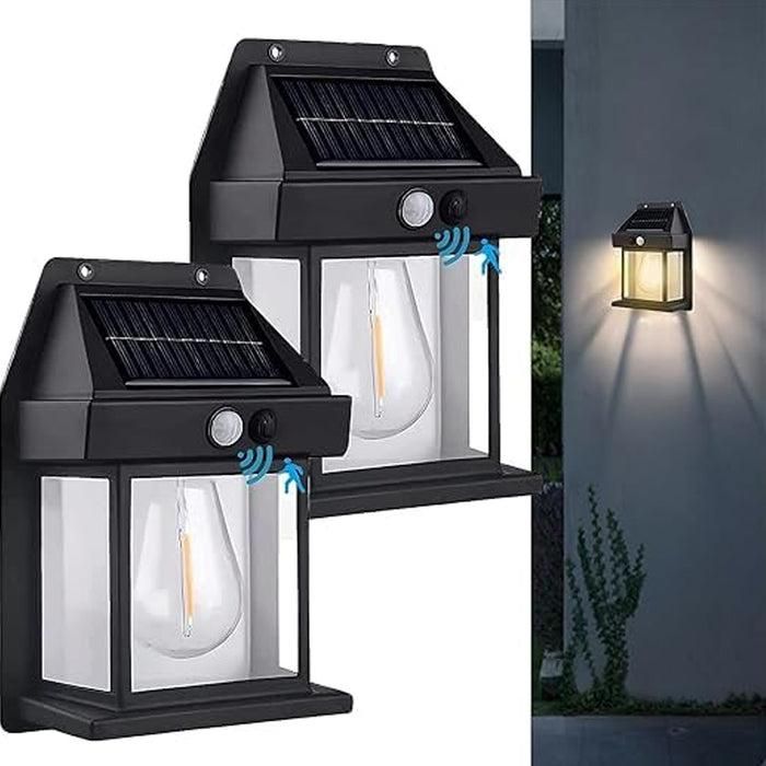 Solar Light Outdoor Wall Light - ᴘᴜɴᴊᴀʙ ꜰᴜꜱɪᴏɴ