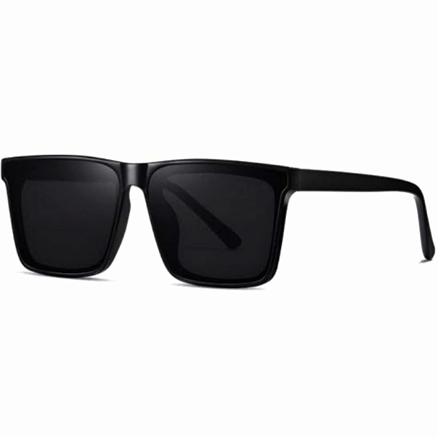 Polarized Retro Square Sunglasses - ᴘᴜɴᴊᴀʙ ꜰᴜꜱɪᴏɴ