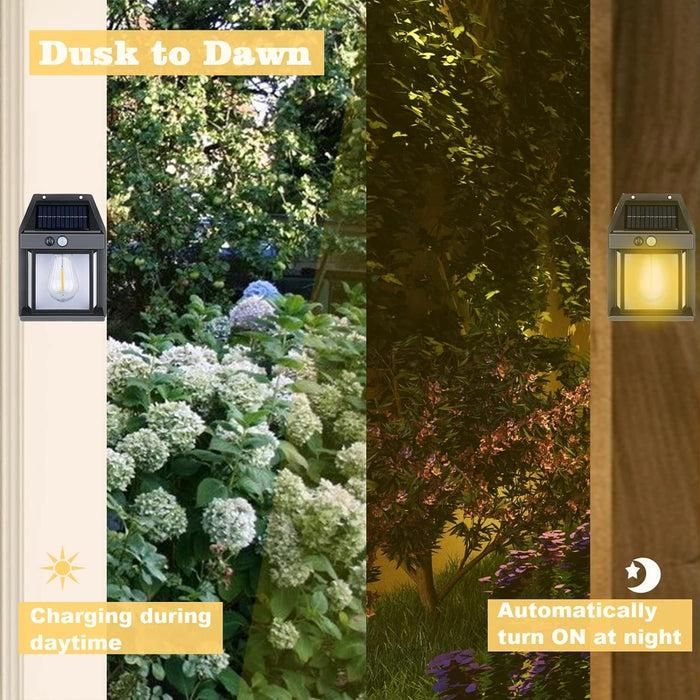 Solar Light Outdoor Wall Light - ᴘᴜɴᴊᴀʙ ꜰᴜꜱɪᴏɴ