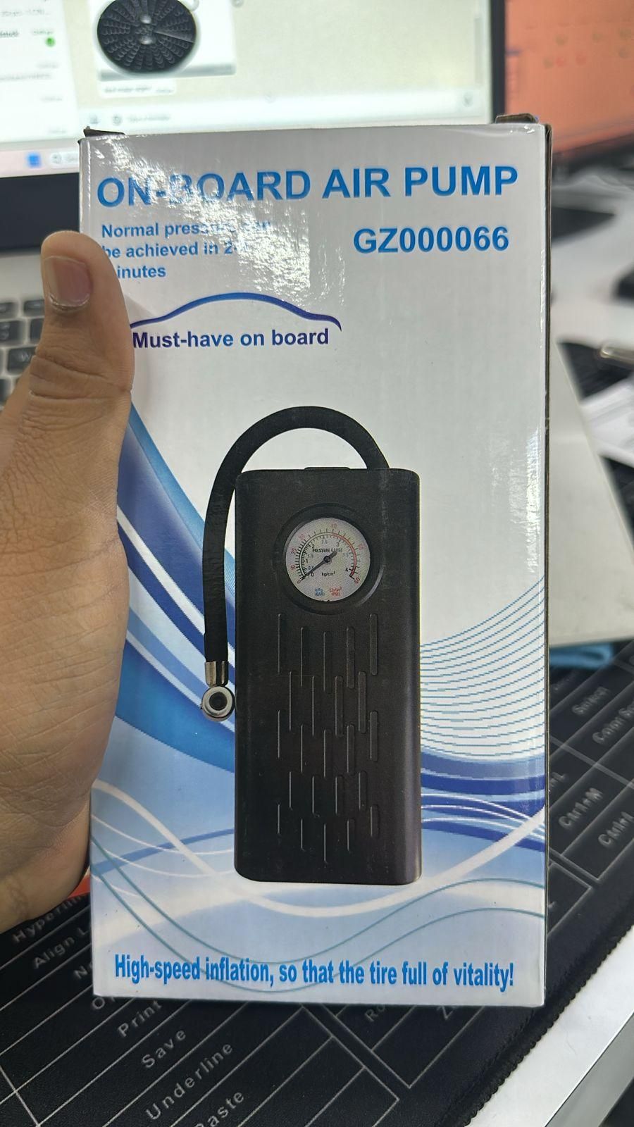 Portable Air Compressor Tire Inflator - ᴘᴜɴᴊᴀʙ ꜰᴜꜱɪᴏɴ