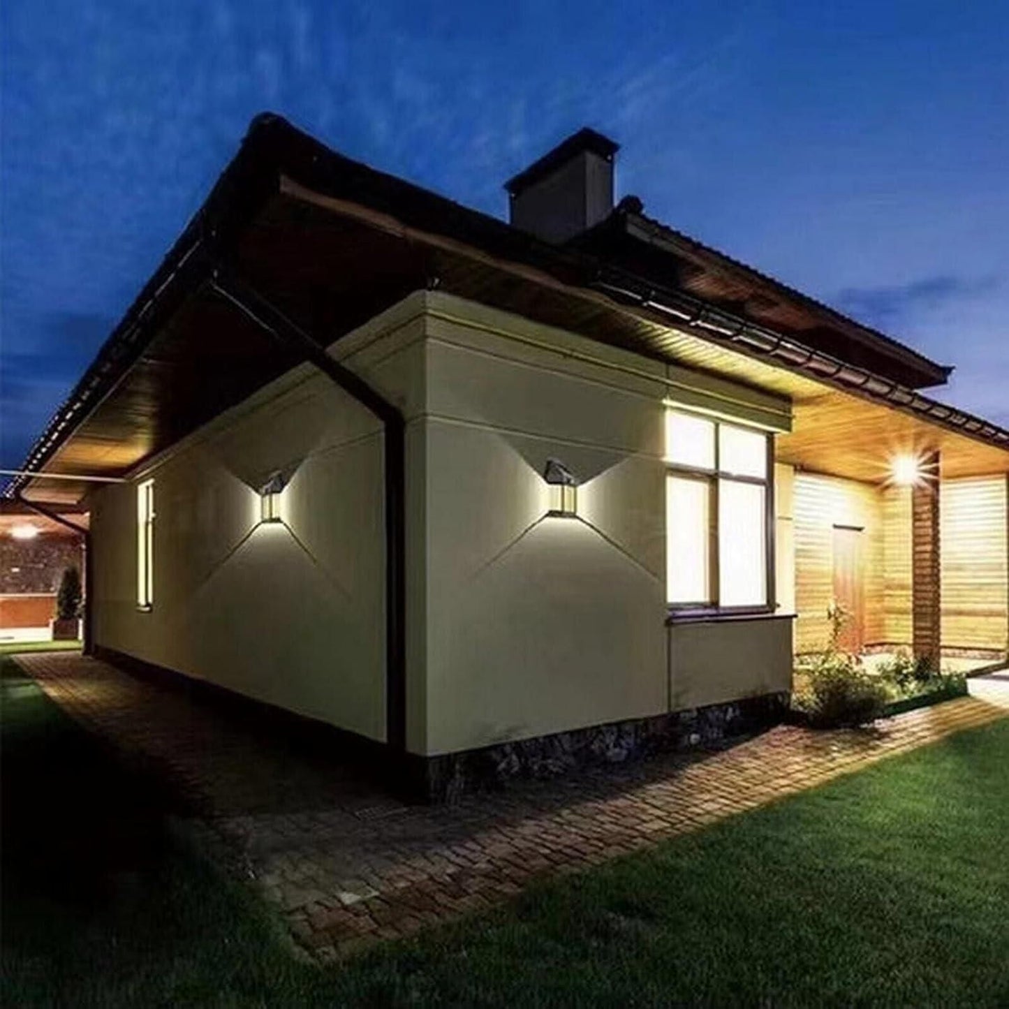 Solar Light Outdoor Wall Light - ᴘᴜɴᴊᴀʙ ꜰᴜꜱɪᴏɴ