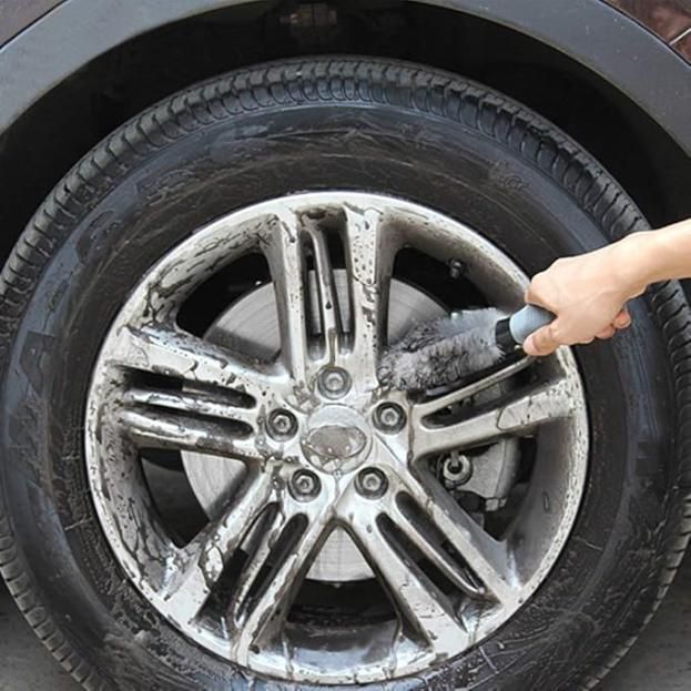 Car Tire Cleaning Brush - ᴘᴜɴᴊᴀʙ ꜰᴜꜱɪᴏɴ