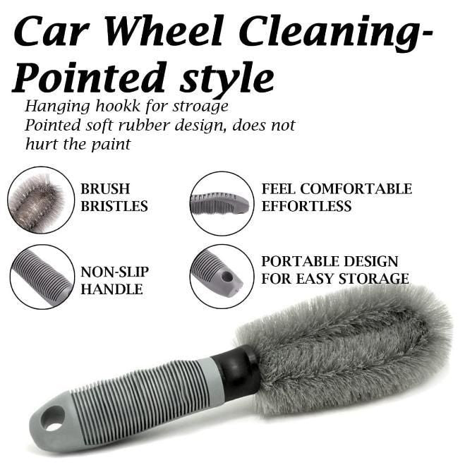 Car Tire Cleaning Brush - ᴘᴜɴᴊᴀʙ ꜰᴜꜱɪᴏɴ