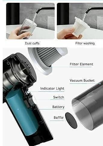 Portable Air Duster Wireless Vacuum Cleaner - ᴘᴜɴᴊᴀʙ ꜰᴜꜱɪᴏɴ