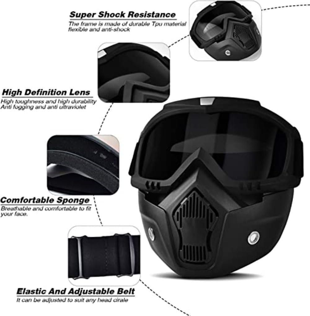Goggle Mask Anti Scratch UV Protective - ᴘᴜɴᴊᴀʙ ꜰᴜꜱɪᴏɴ