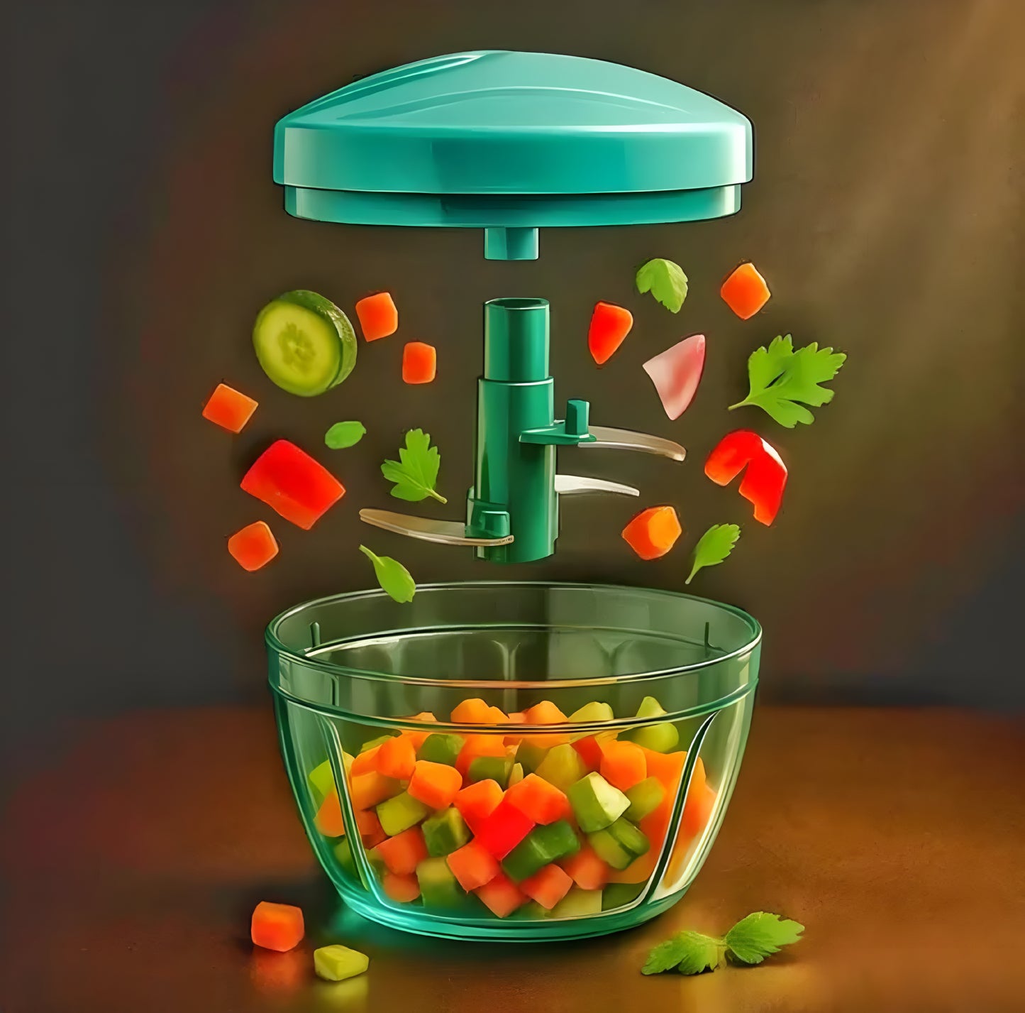 Premium Vegetable Chopper for Kitchen - ᴘᴜɴᴊᴀʙ ꜰᴜꜱɪᴏɴ
