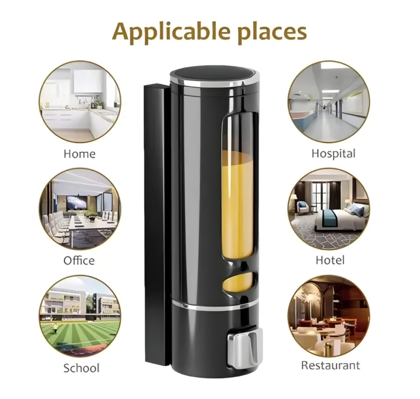 400ML BLACK CAPSULE SOAP
DISPENSER - ᴘᴜɴᴊᴀʙ ꜰᴜꜱɪᴏɴ