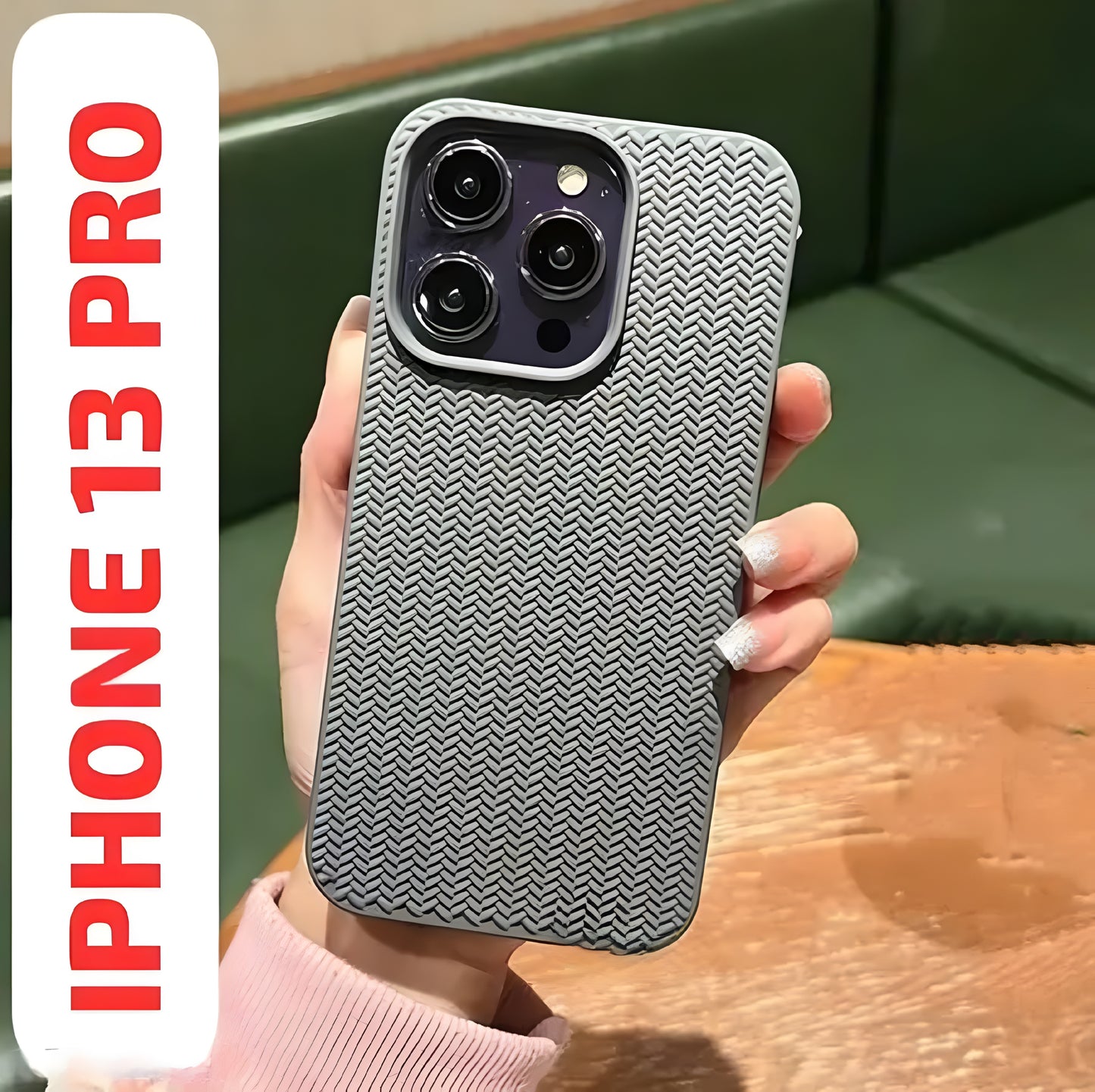 Apple iphone 13 PRO New luxury back cover - ᴘᴜɴᴊᴀʙ ꜰᴜꜱɪᴏɴ