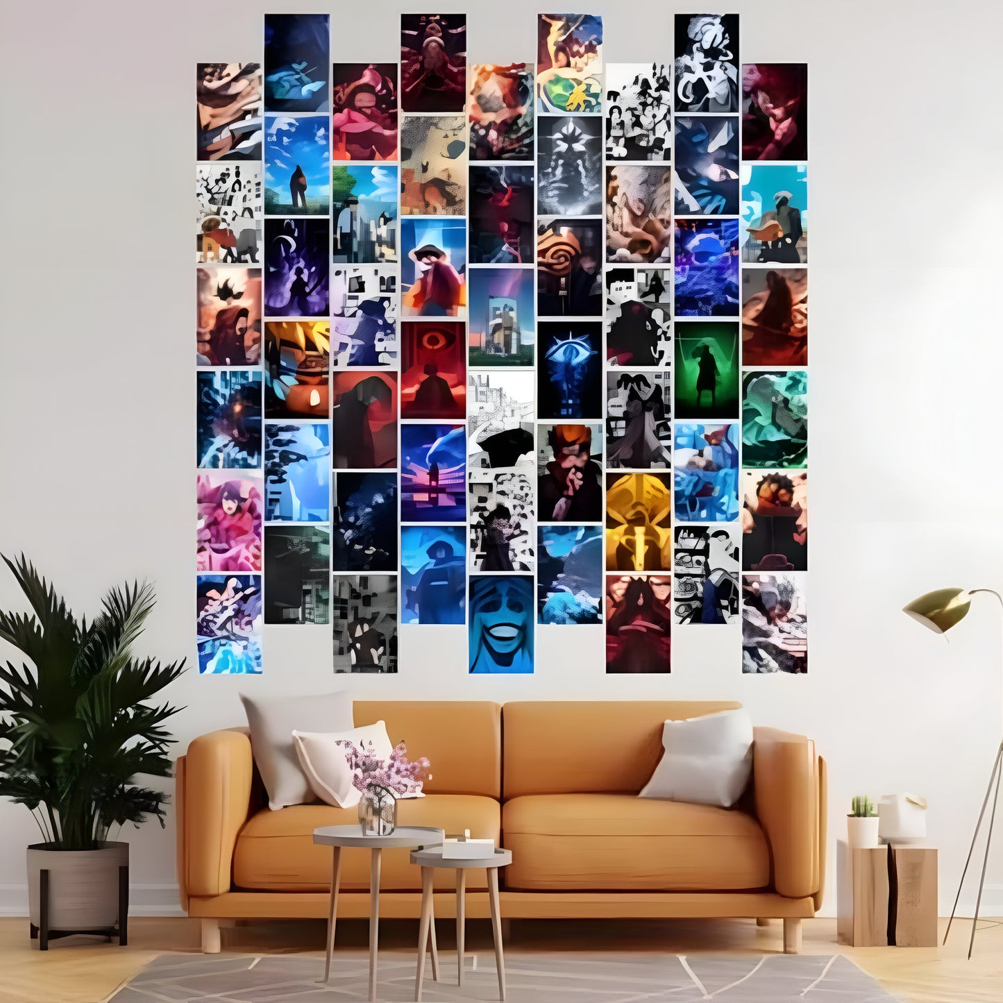 The PosterMart Aesthetic mix Anime Collage Kit Wall Posters Collections | Set of 54 4x6 inch each - ᴘᴜɴᴊᴀʙ ꜰᴜꜱɪᴏɴ