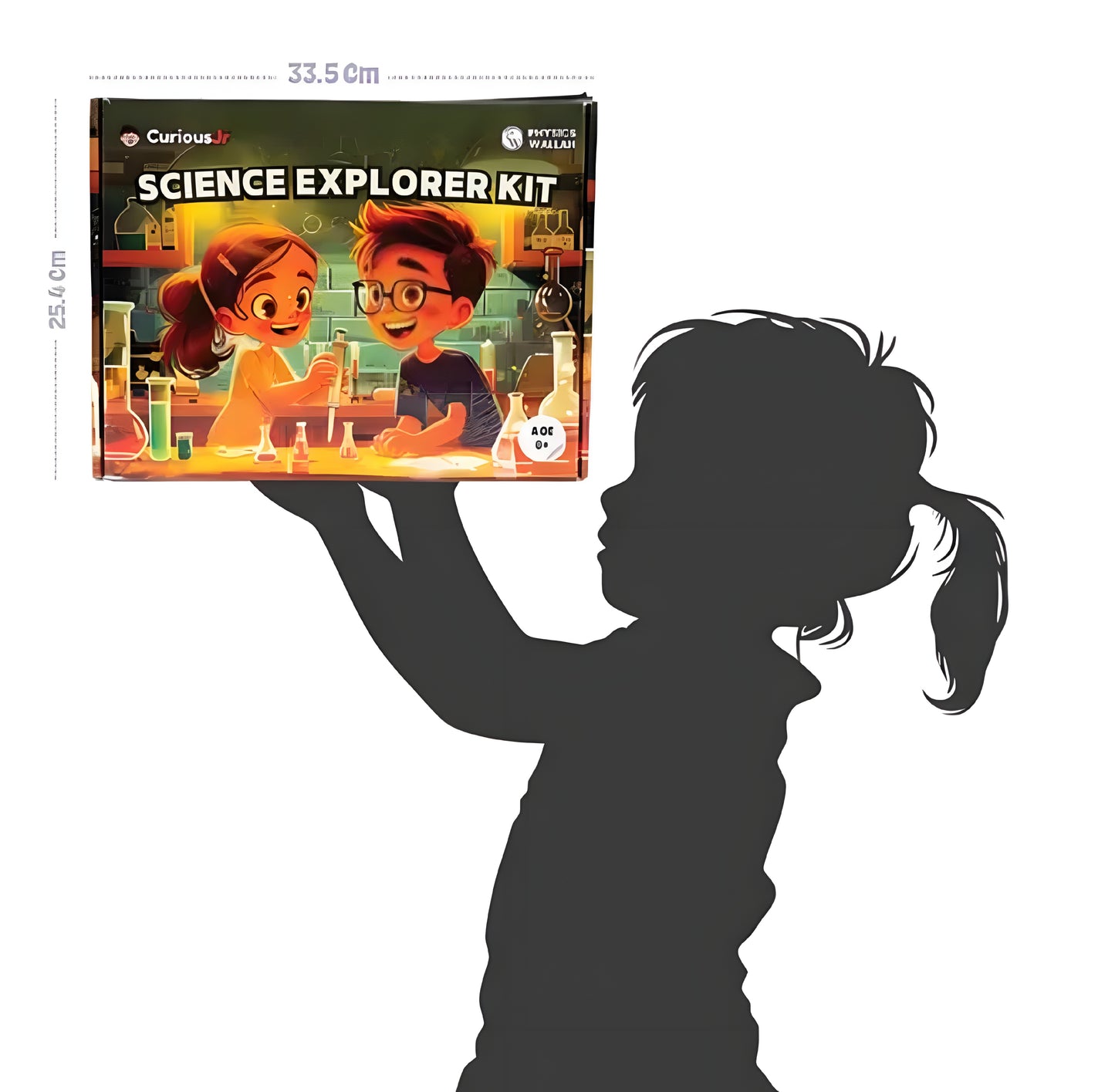 PUNJAB FUSION CHOICE Curious Jr 150+ Experiments Science Explorer Kit for aged 7-14 years | Hands-on Learning & Educational Toy - ᴘᴜɴᴊᴀʙ ꜰᴜꜱɪᴏɴ