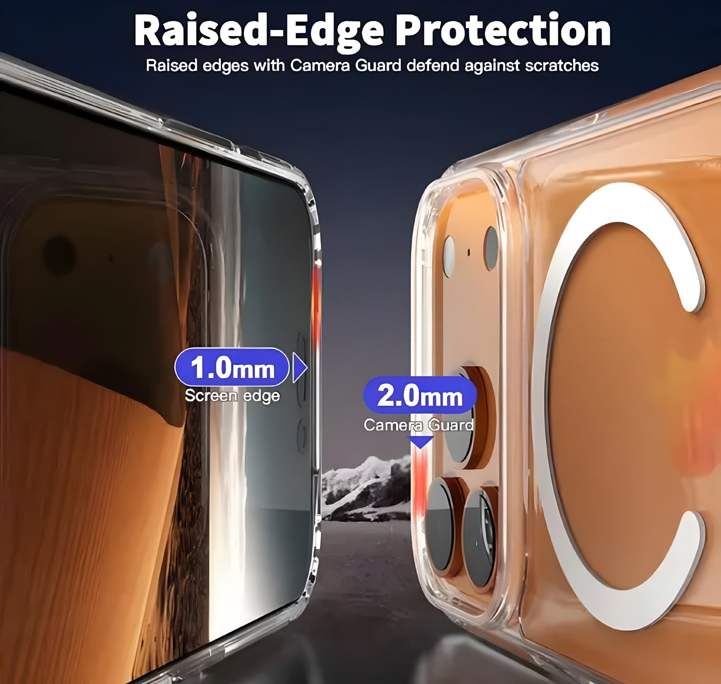 Ultra-Hybrid Transparent Shockproof Back Cover Case for Apple iPhone 17 Pro Max Compatible with MagSafe | - ᴘᴜɴᴊᴀʙ ꜰᴜꜱɪᴏɴ