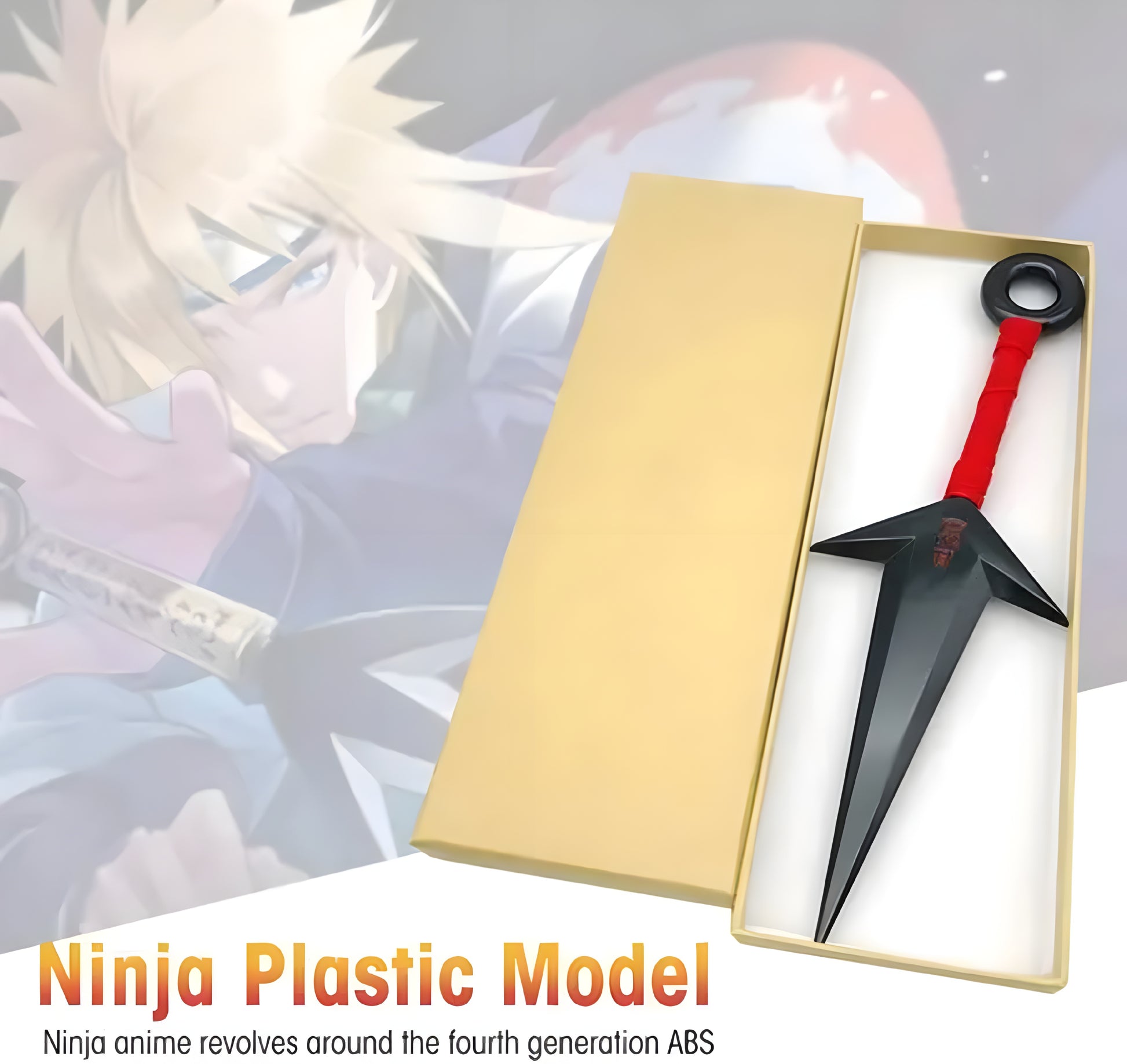 Naruto Kunai Cosplay Accessories lhi Prop PVC Kunai Japanese Ninja Training Tool Anime Merchandise Black - ᴘᴜɴᴊᴀʙ ꜰᴜꜱɪᴏɴ