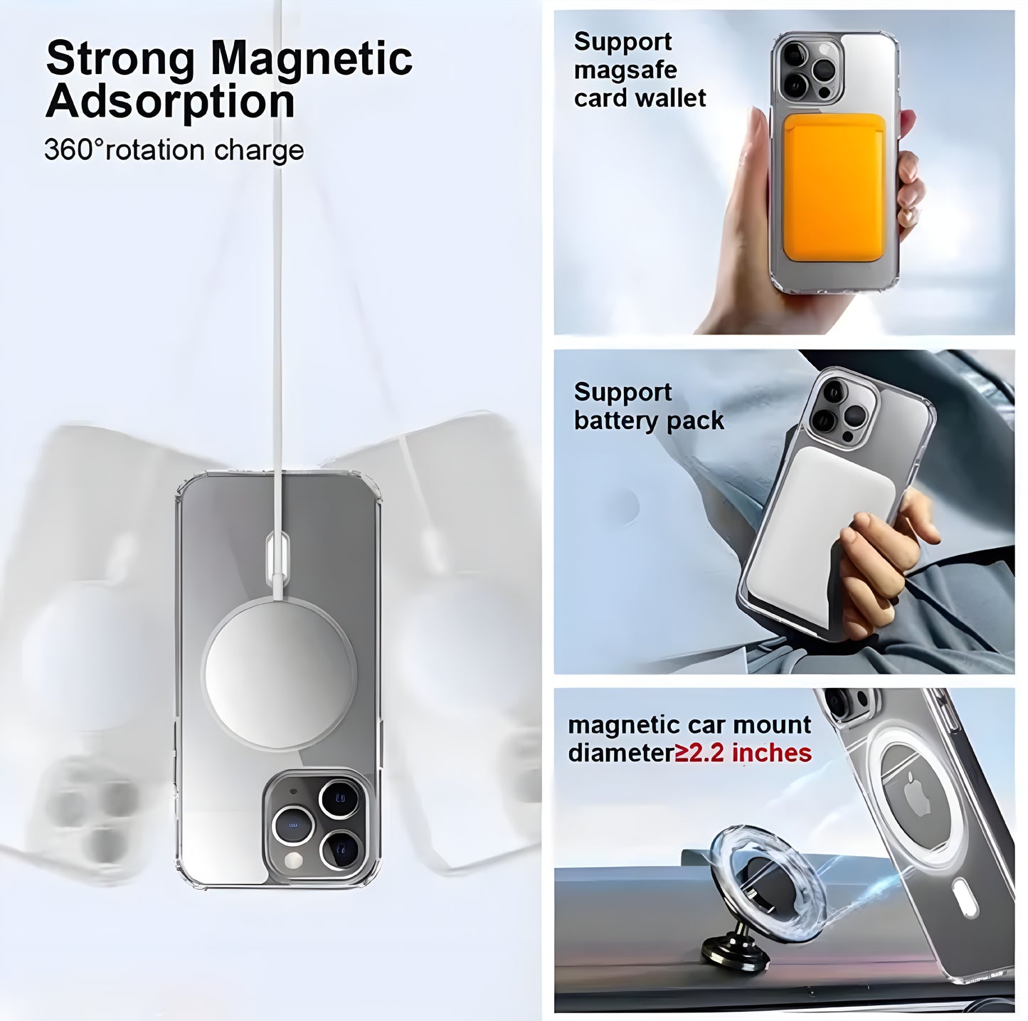 Ultra-Hybrid Cover Case for Apple iPhone 17 Pro Transparent Shockproof Back - ᴘᴜɴᴊᴀʙ ꜰᴜꜱɪᴏɴ