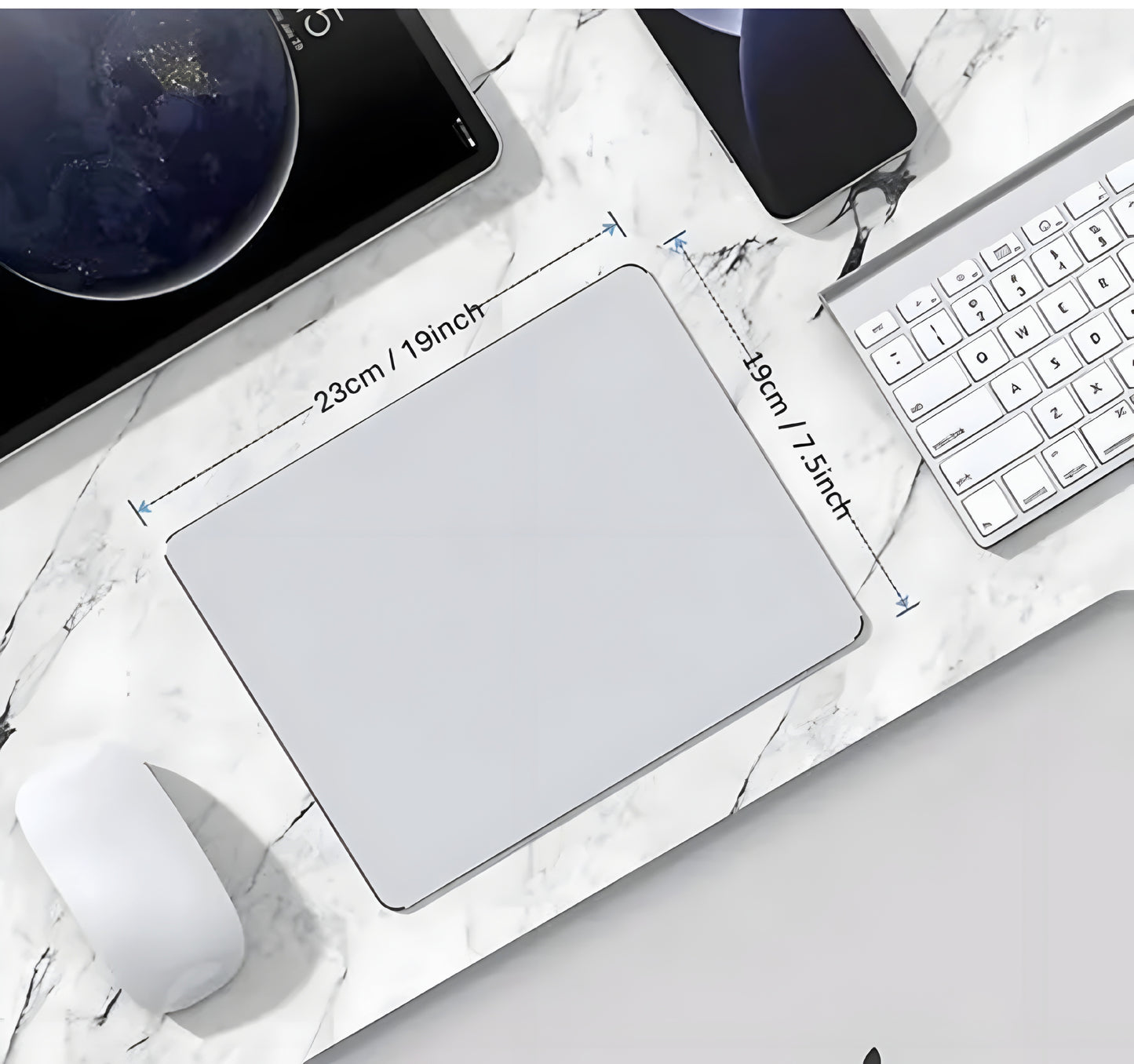 3MM Thick Big Size Mouse Pad, (M326) - ᴘᴜɴᴊᴀʙ ꜰᴜꜱɪᴏɴ