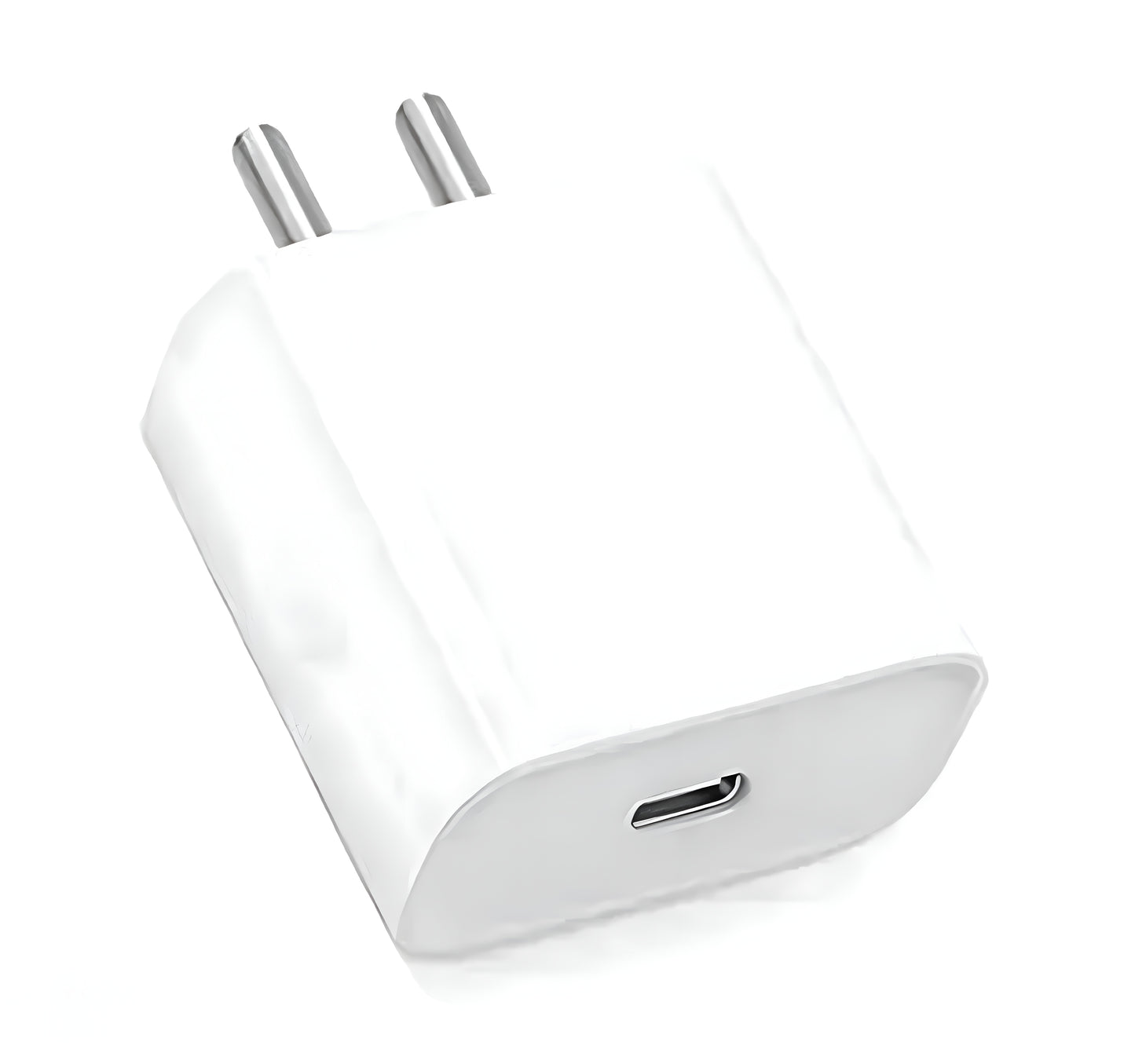 20W USB-C Power Adapter Charger (No Cable) - Fast Charging for iPhone, iPad, AirPods & More - Compact, Lightweight, and Universal Compatibility with USB-C Devices - ᴘᴜɴᴊᴀʙ ꜰᴜꜱɪᴏɴ