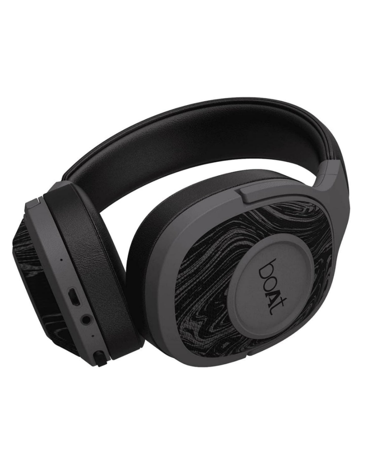 boAt Rockerz 550/Rockerz 558 Over Ear Bluetooth Headphones with Upto 20 Hours Playback, 50MM Drivers, Soft Padded Ear Cushions and Physical Noise Isolation(Black) - ᴘᴜɴᴊᴀʙ ꜰᴜꜱɪᴏɴ