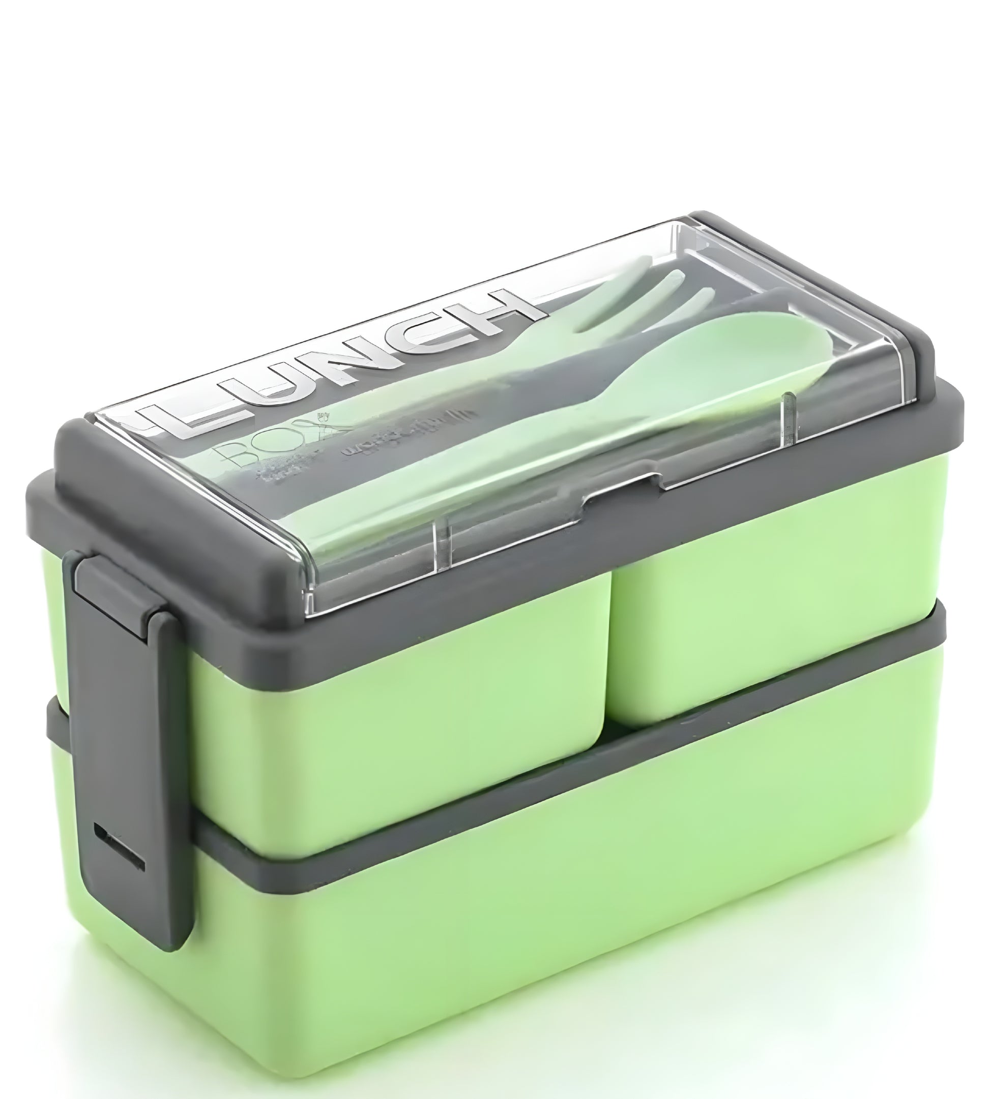 Plizzo Kitchenware Plastic Combo
3 Compartment Lunch Box Tiffin for School and Office 3 Containers Lunch Box (pack of 2) - ᴘᴜɴᴊᴀʙ ꜰᴜꜱɪᴏɴ