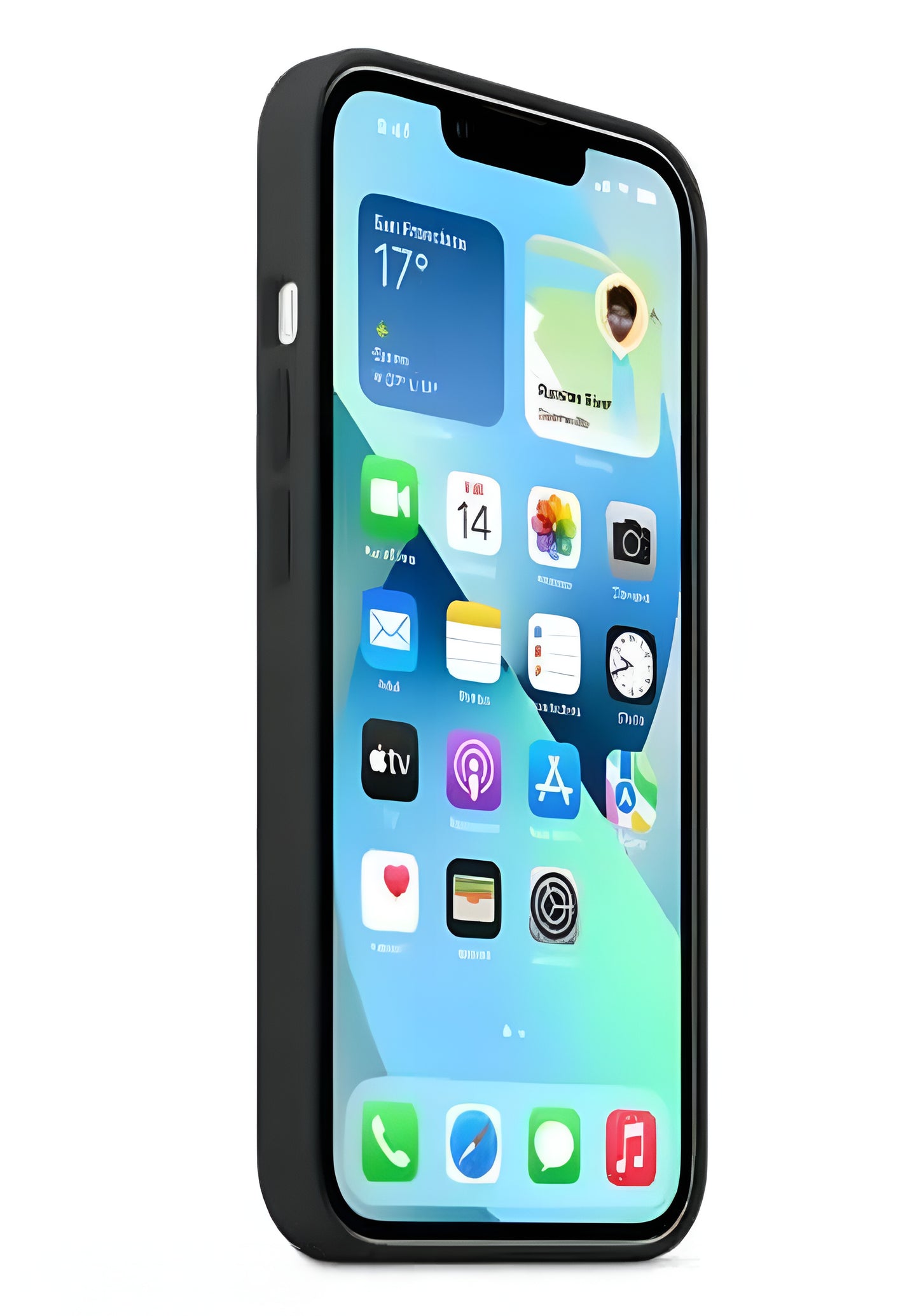 Compatible with Apple iPhone 13 Phone Liquid Silicone Premium Back Cover - ᴘᴜɴᴊᴀʙ ꜰᴜꜱɪᴏɴ