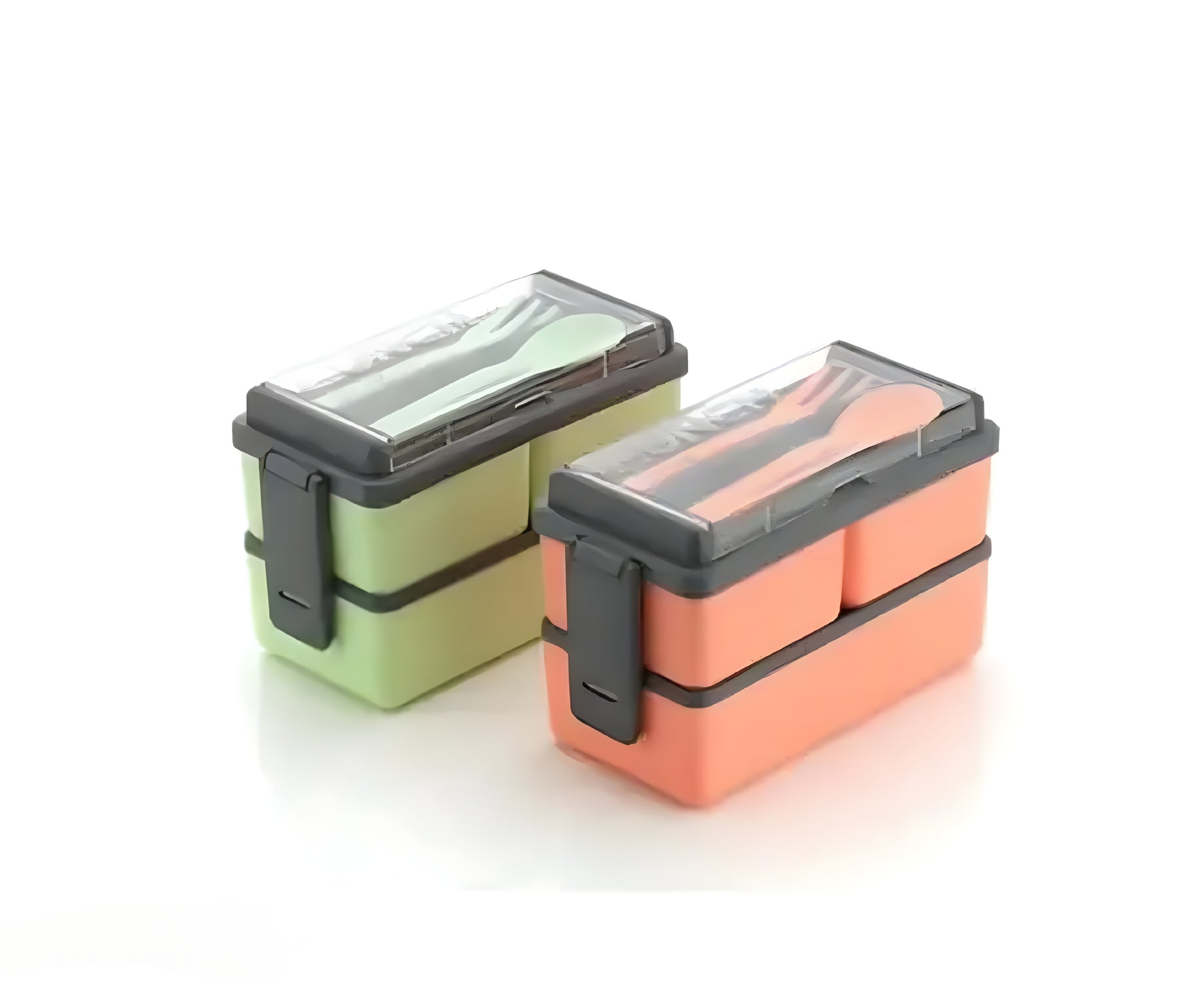 Plizzo Kitchenware Plastic Combo
3 Compartment Lunch Box Tiffin for School and Office 3 Containers Lunch Box (pack of 2) - ᴘᴜɴᴊᴀʙ ꜰᴜꜱɪᴏɴ
