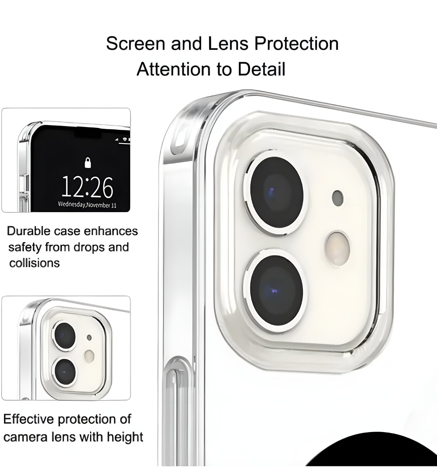 Scratch-Resistant Back Case Cover for iPhone 11 - ᴘᴜɴᴊᴀʙ ꜰᴜꜱɪᴏɴ