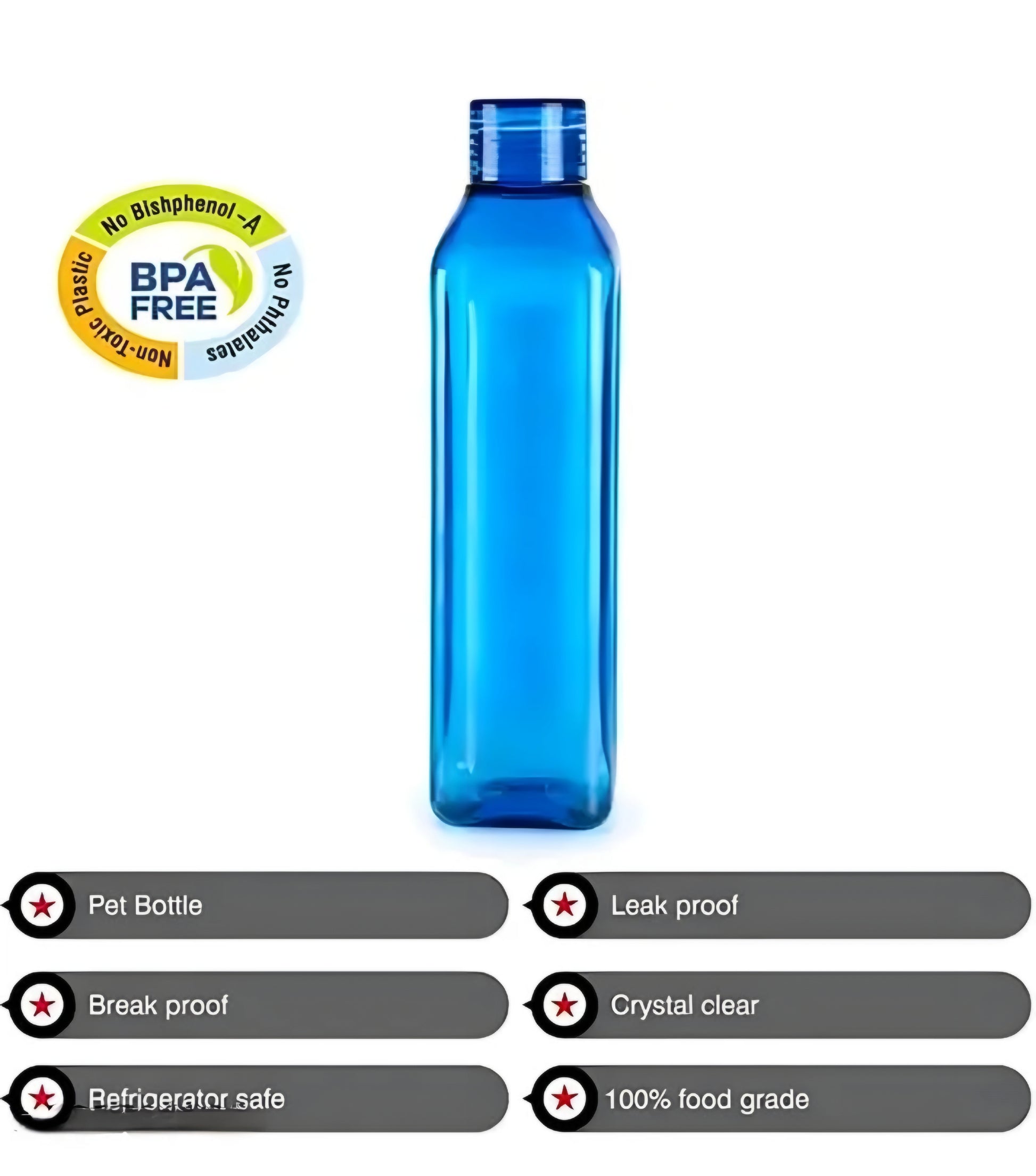 Bottle set of 6 fridge water pack. - ᴘᴜɴᴊᴀʙ ꜰᴜꜱɪᴏɴ