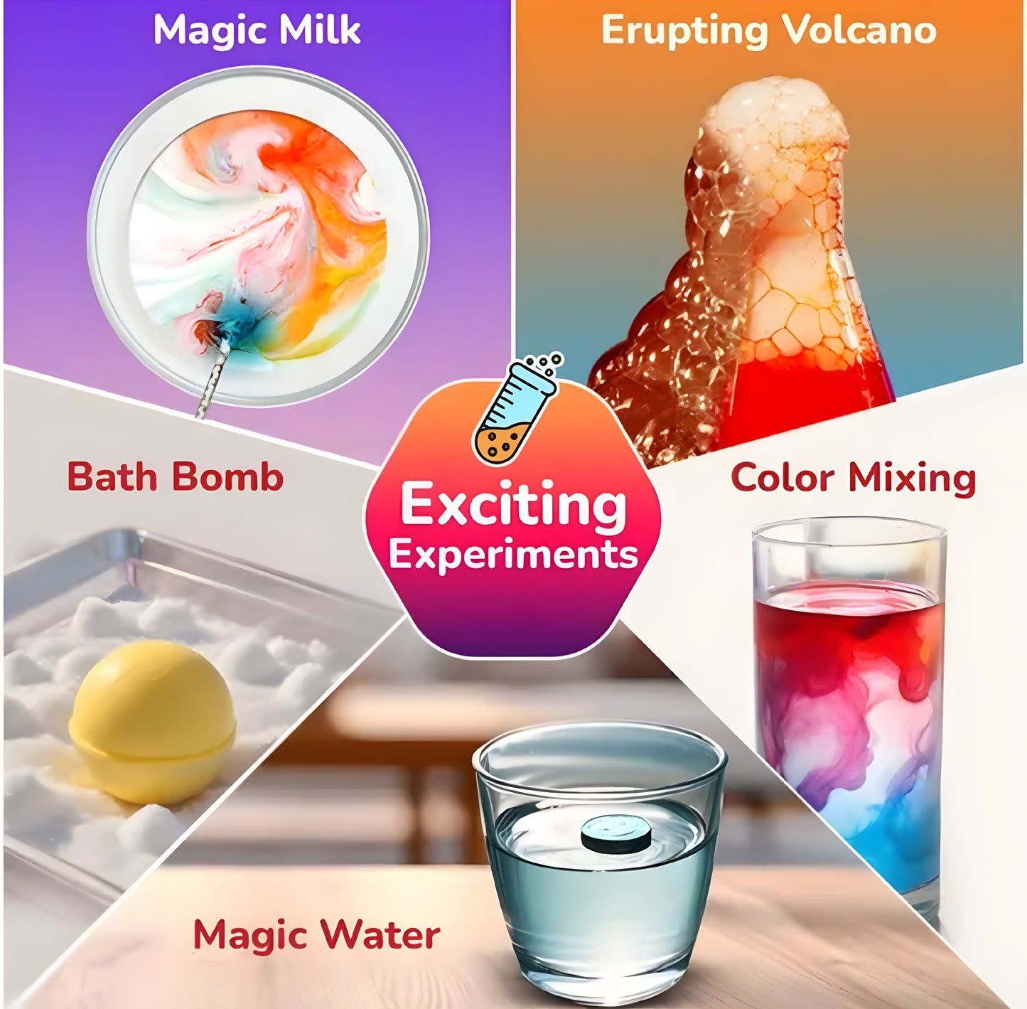 My First Science experiment Kit for Kids 5 to 13 Years Old - ᴘᴜɴᴊᴀʙ ꜰᴜꜱɪᴏɴ