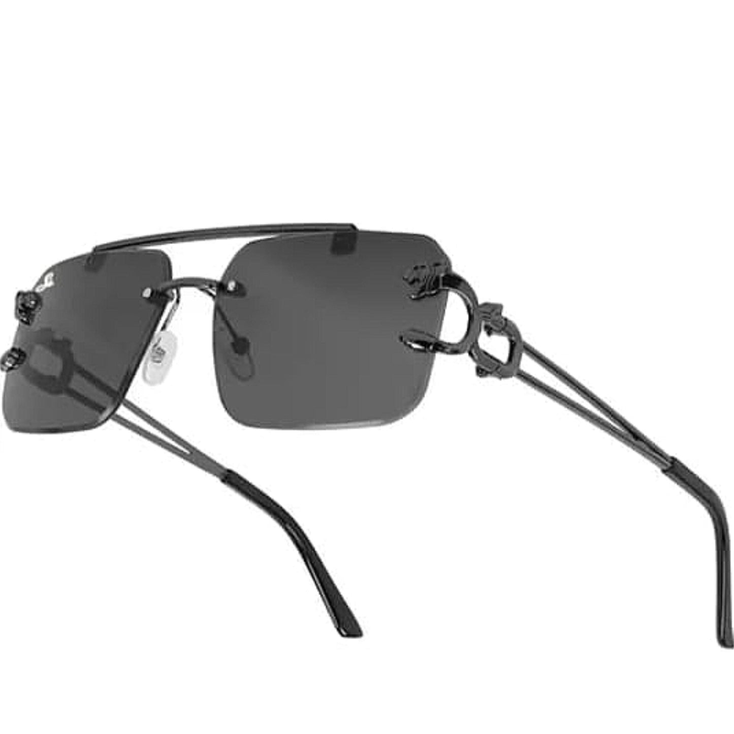 PUNJAB FUSION CHOICE UV Protection, Riding Glasses Retro Square Sunglasses For Men & Women (Black) (BEST PRODUCT ON PUNJAB FUSION ✨) - ᴘᴜɴᴊᴀʙ ꜰᴜꜱɪᴏɴ