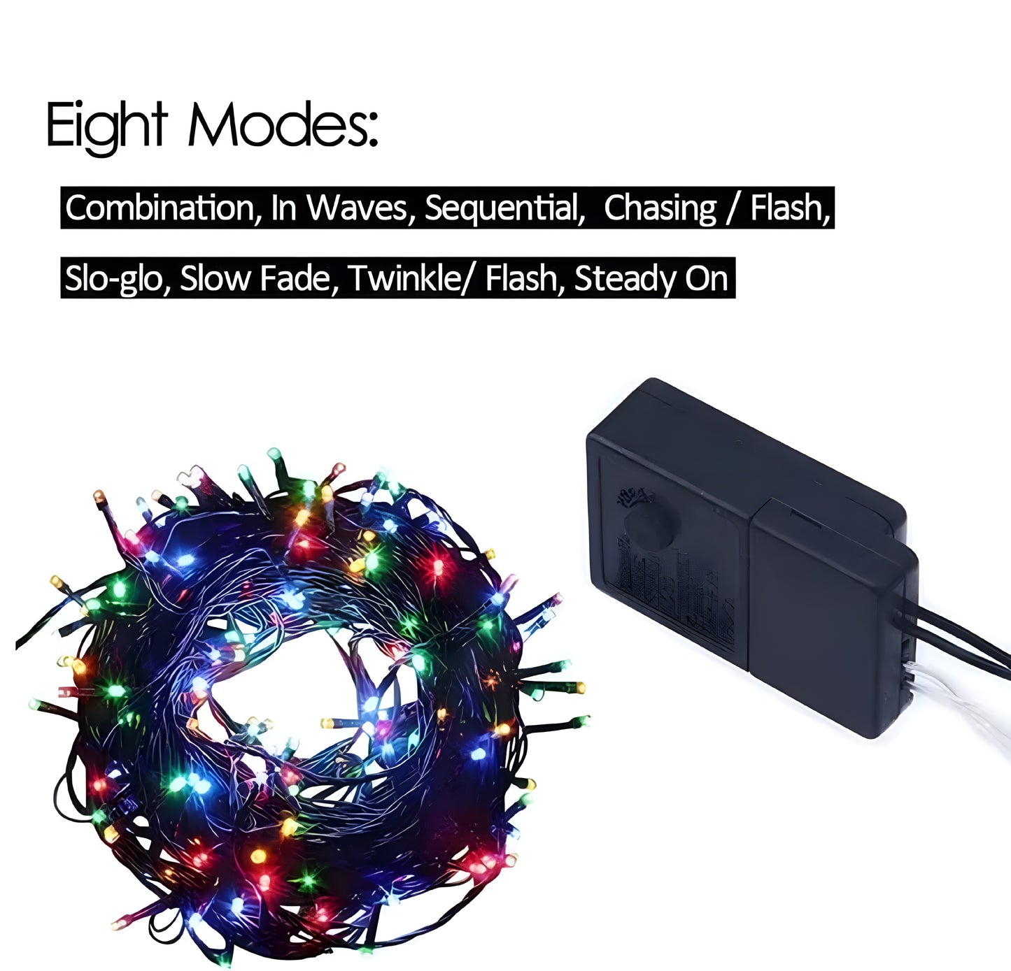 DECORATIVE 50 METER String rice Light with 7 Color Changing modes Multicolour led Bulbs for Diwali, Christmas, Home Decoration.Heavy Duty Copper Led String Light Rice String (Multicolor) - ᴘᴜɴᴊᴀʙ ꜰᴜꜱɪᴏɴ