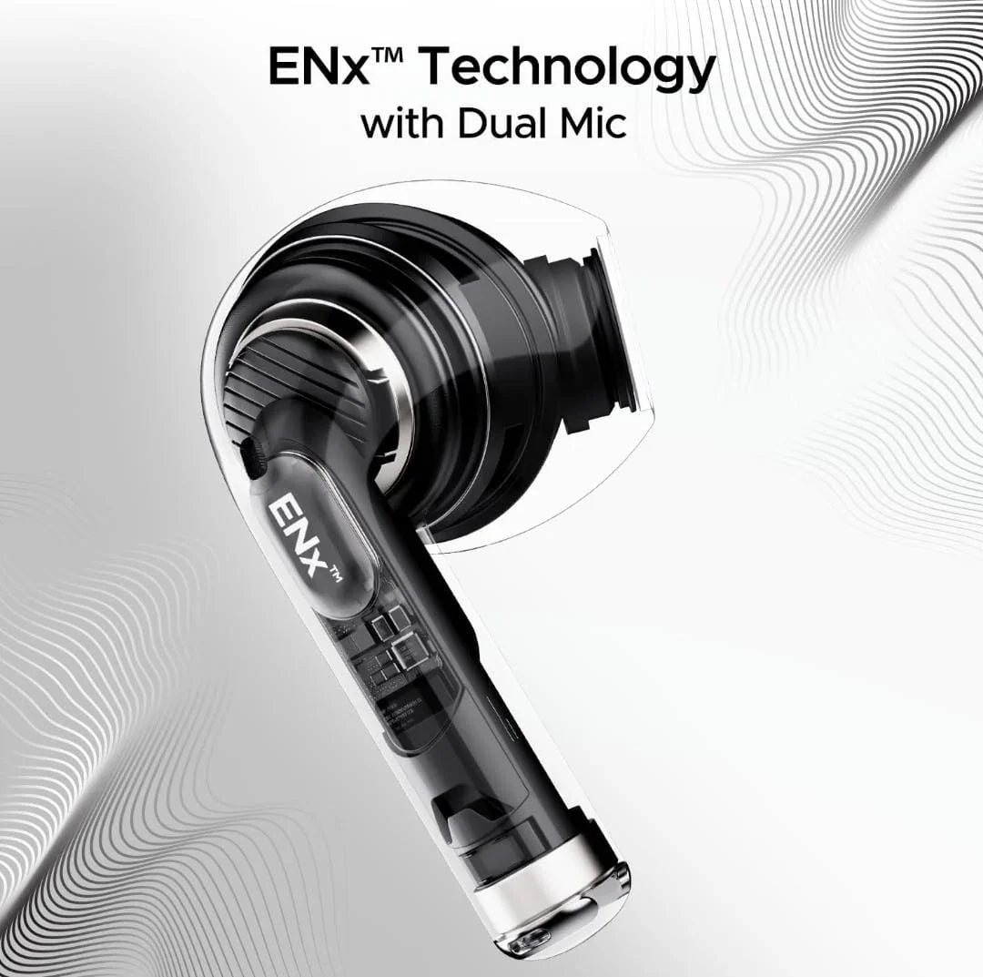 boAt Airdopes Joy, 35Hrs Battery, Fast Charge, IWP Tech, Low Latency, 2Mic ENx, Type-C Port, v5.3 Bluetooth Earbuds, TWS Ear Buds Wireless Earphones with mic(Jet Black) - ᴘᴜɴᴊᴀʙ ꜰᴜꜱɪᴏɴ