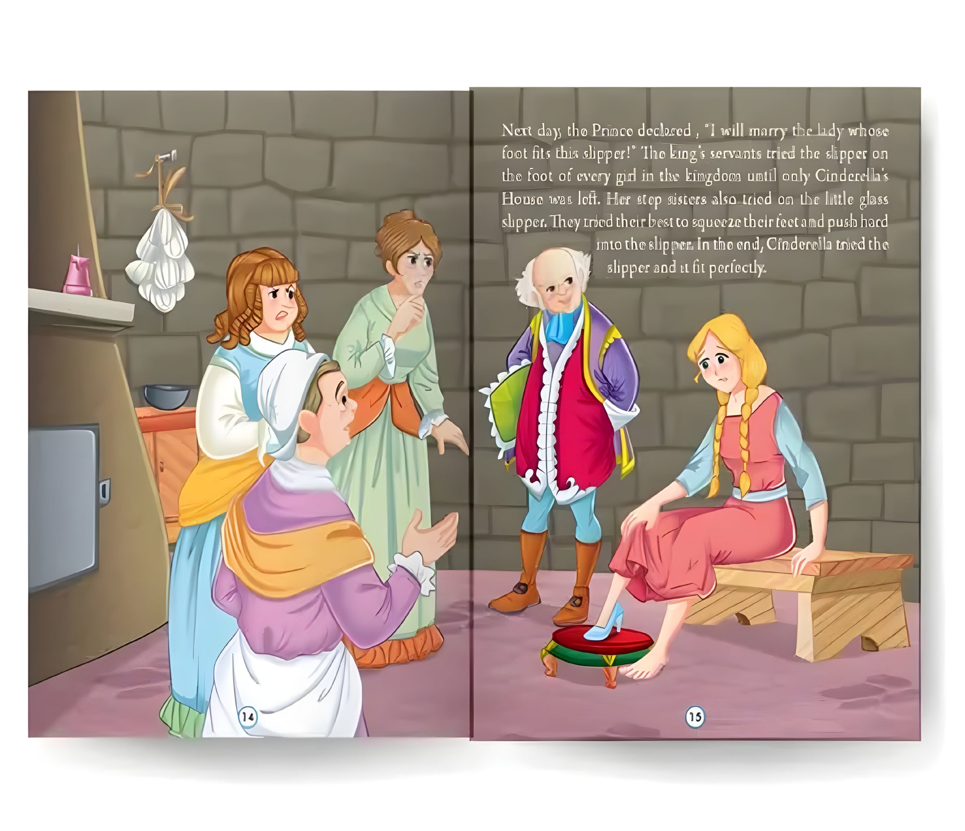Fairy Tales Story Book -Cinderella Story Books for Kids 3 to 8 Years - Magical Adventures Await! - ᴘᴜɴᴊᴀʙ ꜰᴜꜱɪᴏɴ