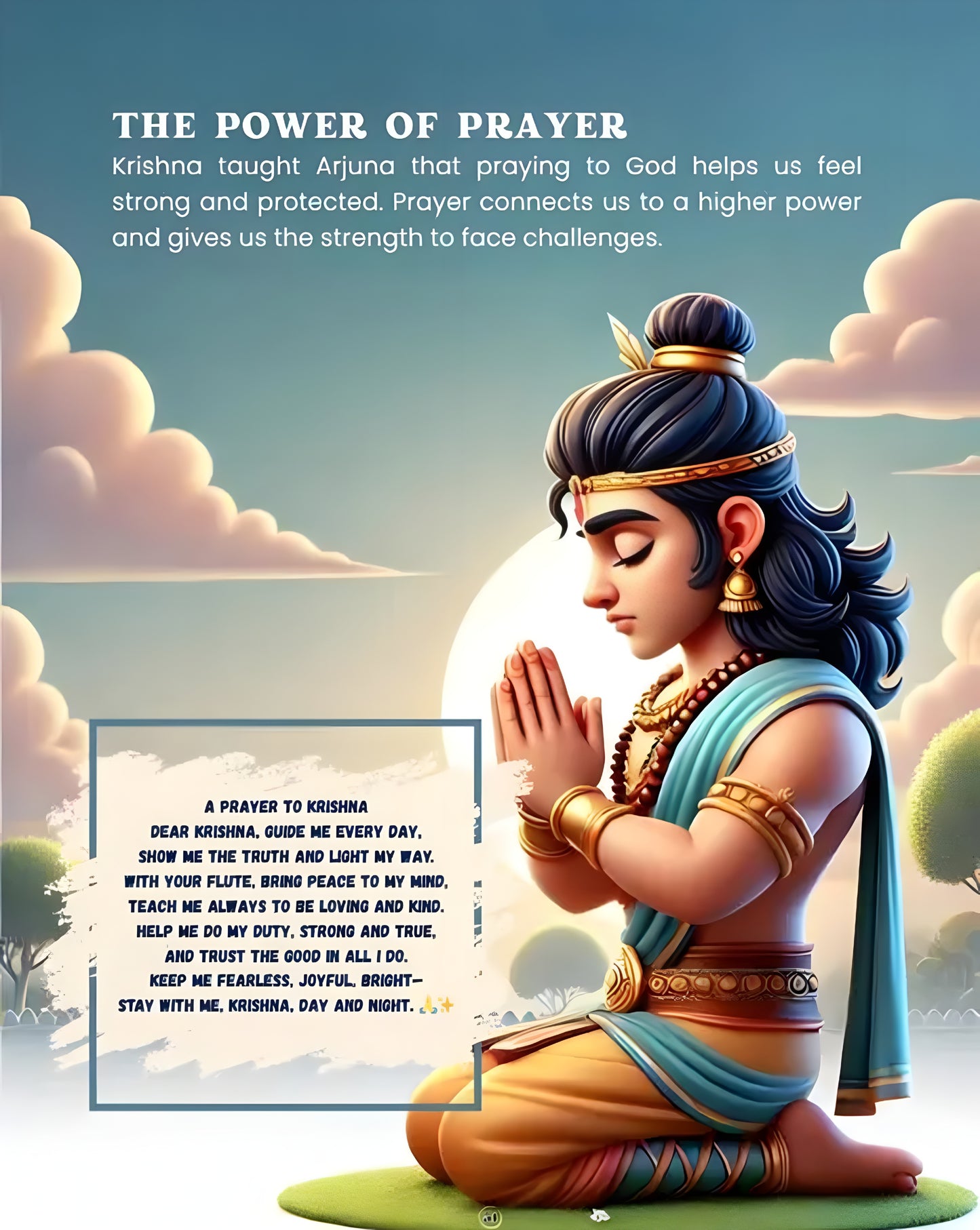 Illustrated Bhagvad Gita for Kids - 94 Colorful Pages Printed on Thick 100 GSM Paper | Krishna's Spiritual Lessons, Fun Rhymes & Moral Stories for Children 3 Years and Above - ᴘᴜɴᴊᴀʙ ꜰᴜꜱɪᴏɴ