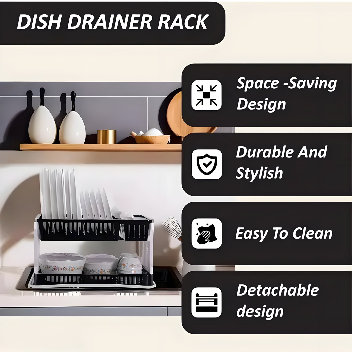 Multi-Purpose Dryer Rack for Utensils. - ᴘᴜɴᴊᴀʙ ꜰᴜꜱɪᴏɴ