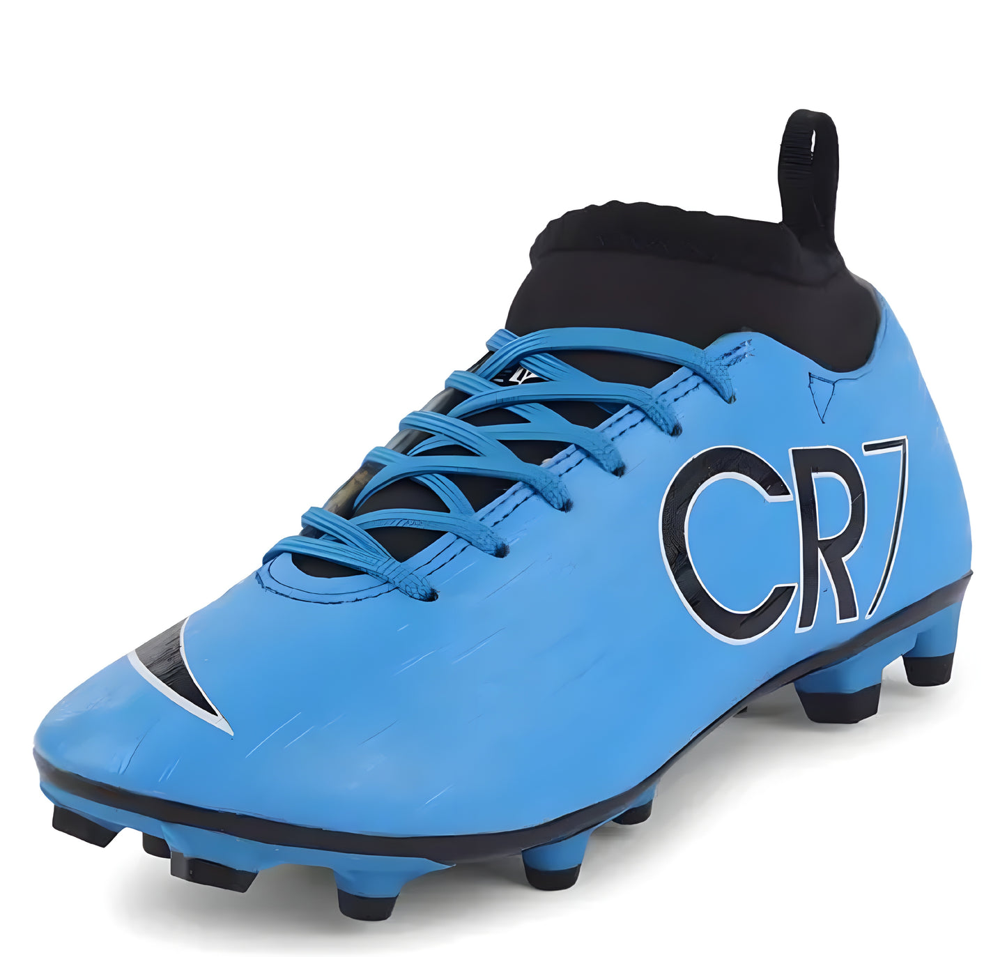 CR7 Juventus Ankle Sport Football Studs Shoes Football Shoes For Men (Blue) - ᴘᴜɴᴊᴀʙ ꜰᴜꜱɪᴏɴ