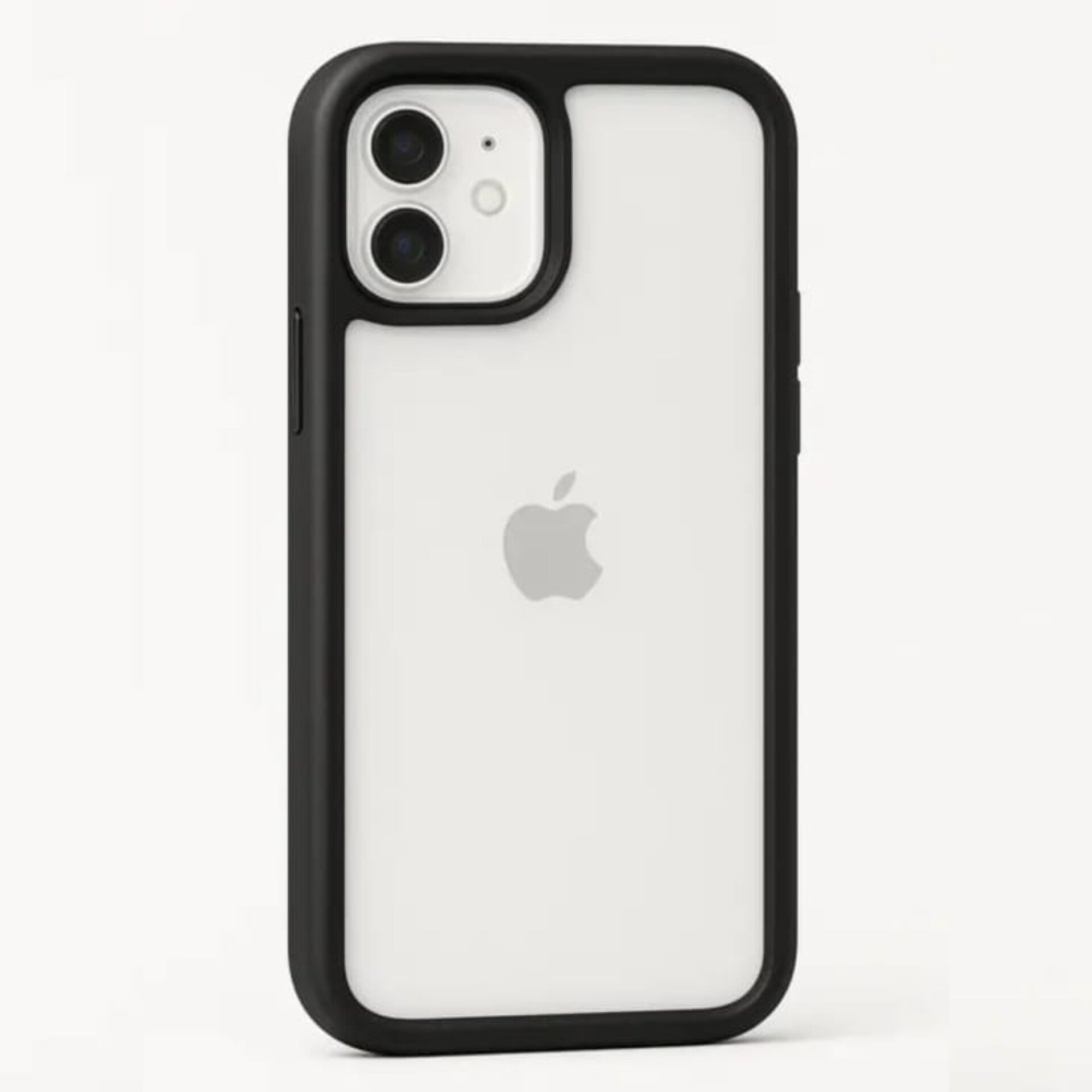 iPhone 11 Transparent Back Cover (BLACK) - ᴘᴜɴᴊᴀʙ ꜰᴜꜱɪᴏɴ
