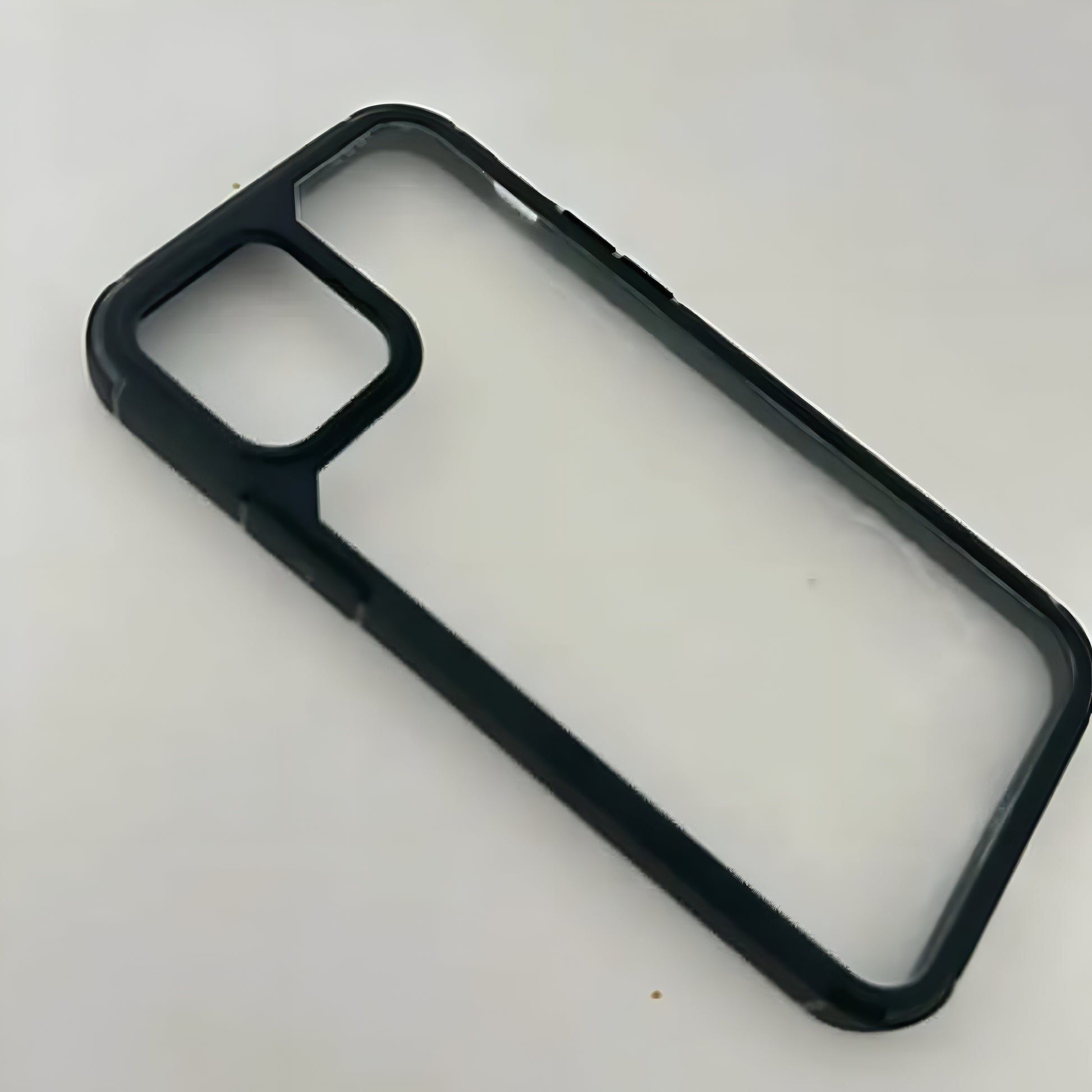 iPhone 11 Transparent Back Cover (BLACK) - ᴘᴜɴᴊᴀʙ ꜰᴜꜱɪᴏɴ