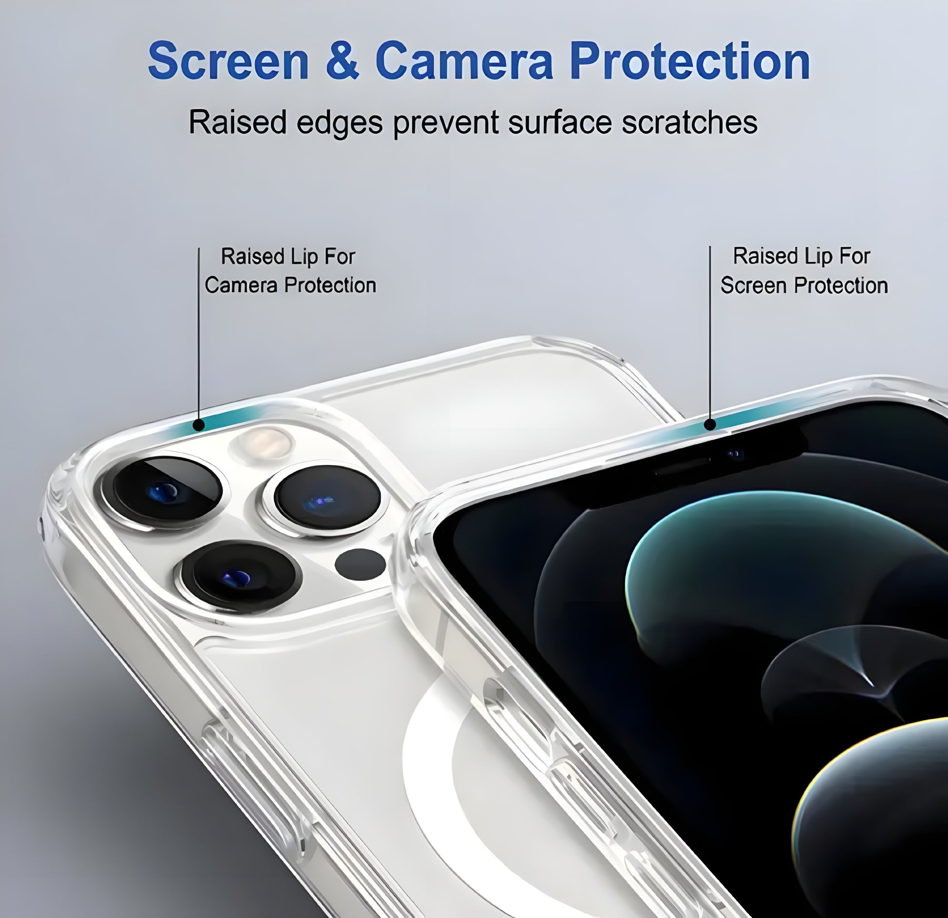 Scratch resistant Case for iphone 12 and 12 pro - ᴘᴜɴᴊᴀʙ ꜰᴜꜱɪᴏɴ