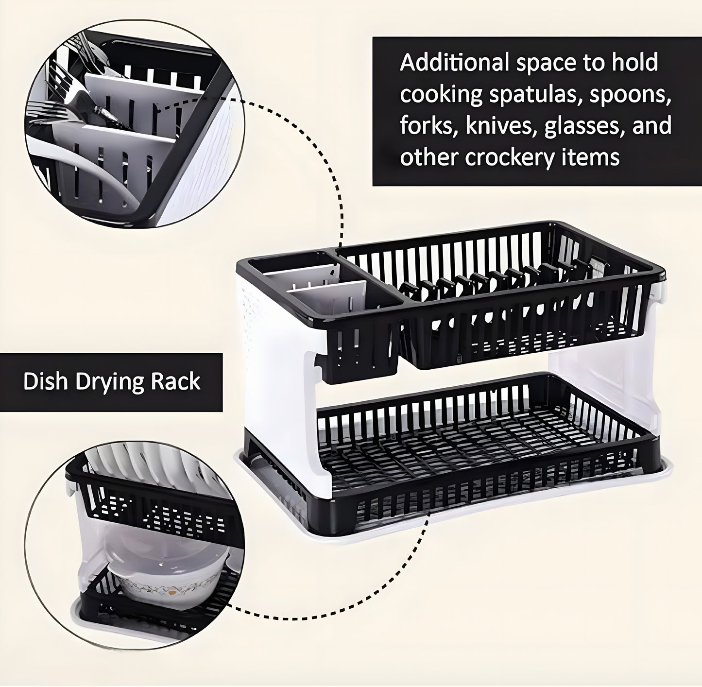 Multi-Purpose Dryer Rack for Utensils. - ᴘᴜɴᴊᴀʙ ꜰᴜꜱɪᴏɴ