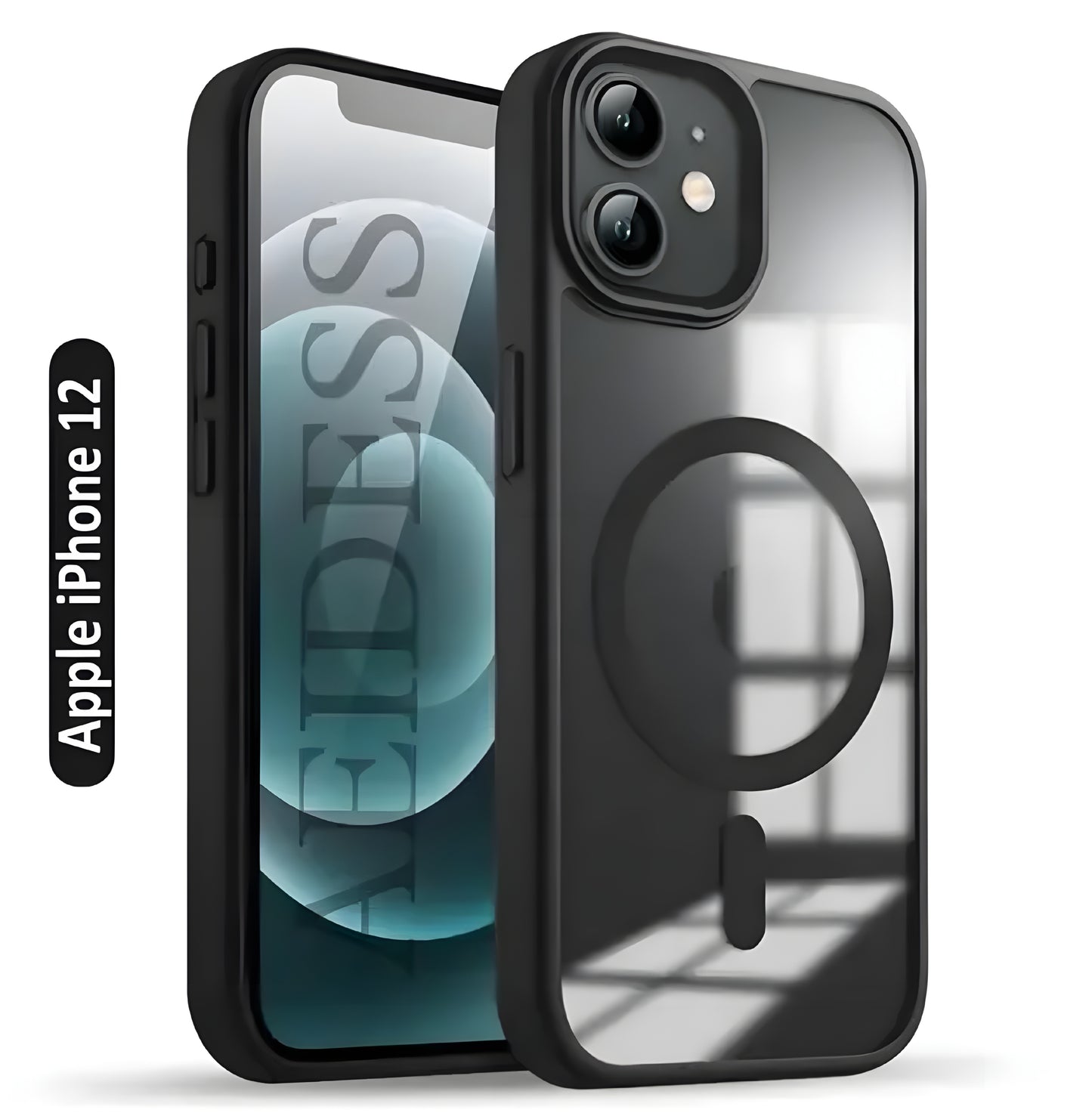 iPhone 12 (6.1 inch) |Mag-Safe Wireless Charging | Designed with Magnetic Lock - ᴘᴜɴᴊᴀʙ ꜰᴜꜱɪᴏɴ