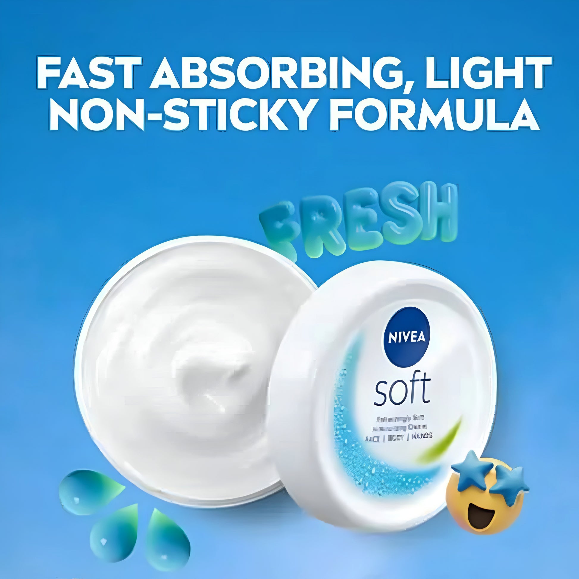 Nivea Soft Light Moisturizer 100ml - ᴘᴜɴᴊᴀʙ ꜰᴜꜱɪᴏɴ