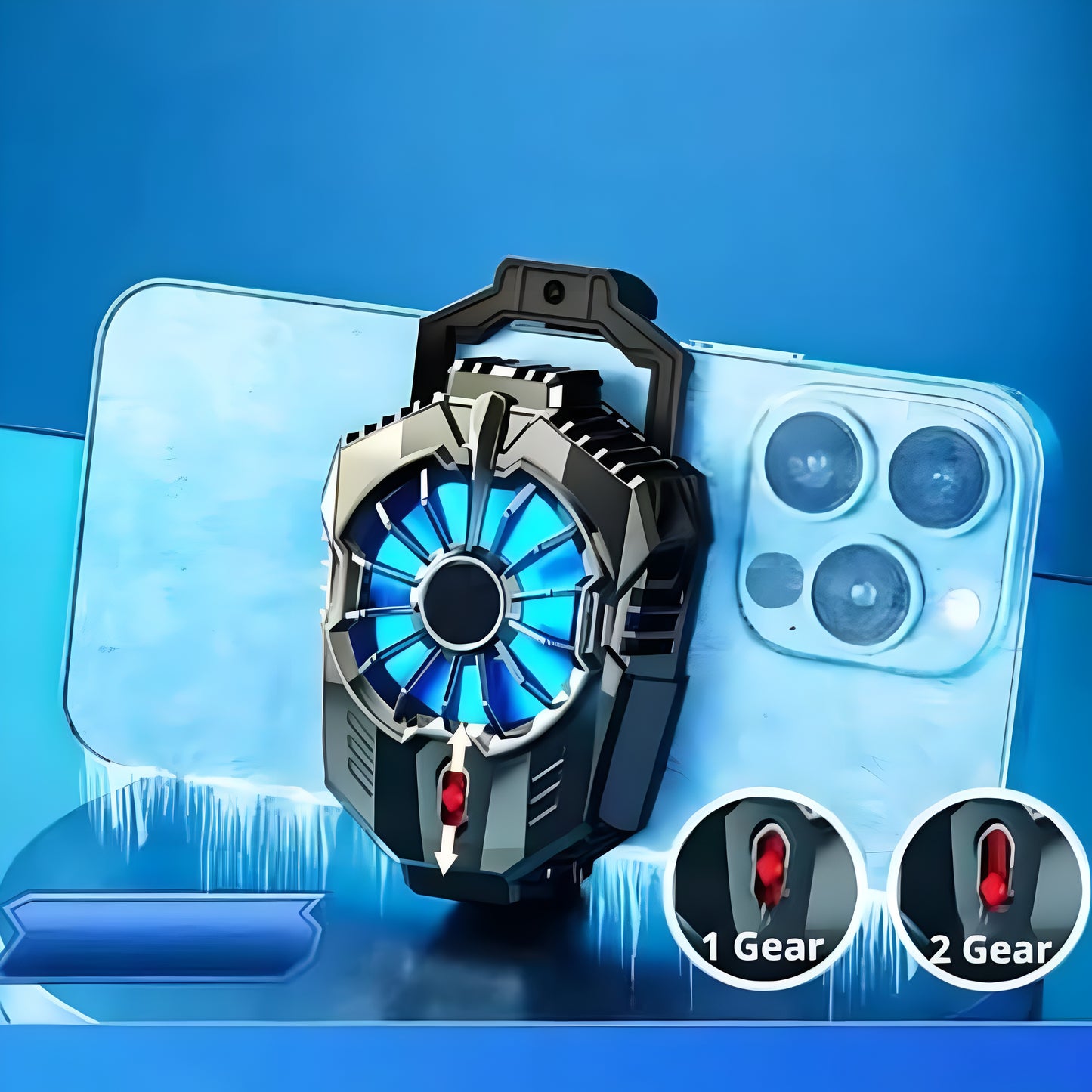 X20 Gaming Mobile Phone Cooler
Corded USB Type-C Radiator, Fast Cooling Fan for Smartphones - ᴘᴜɴᴊᴀʙ ꜰᴜꜱɪᴏɴ