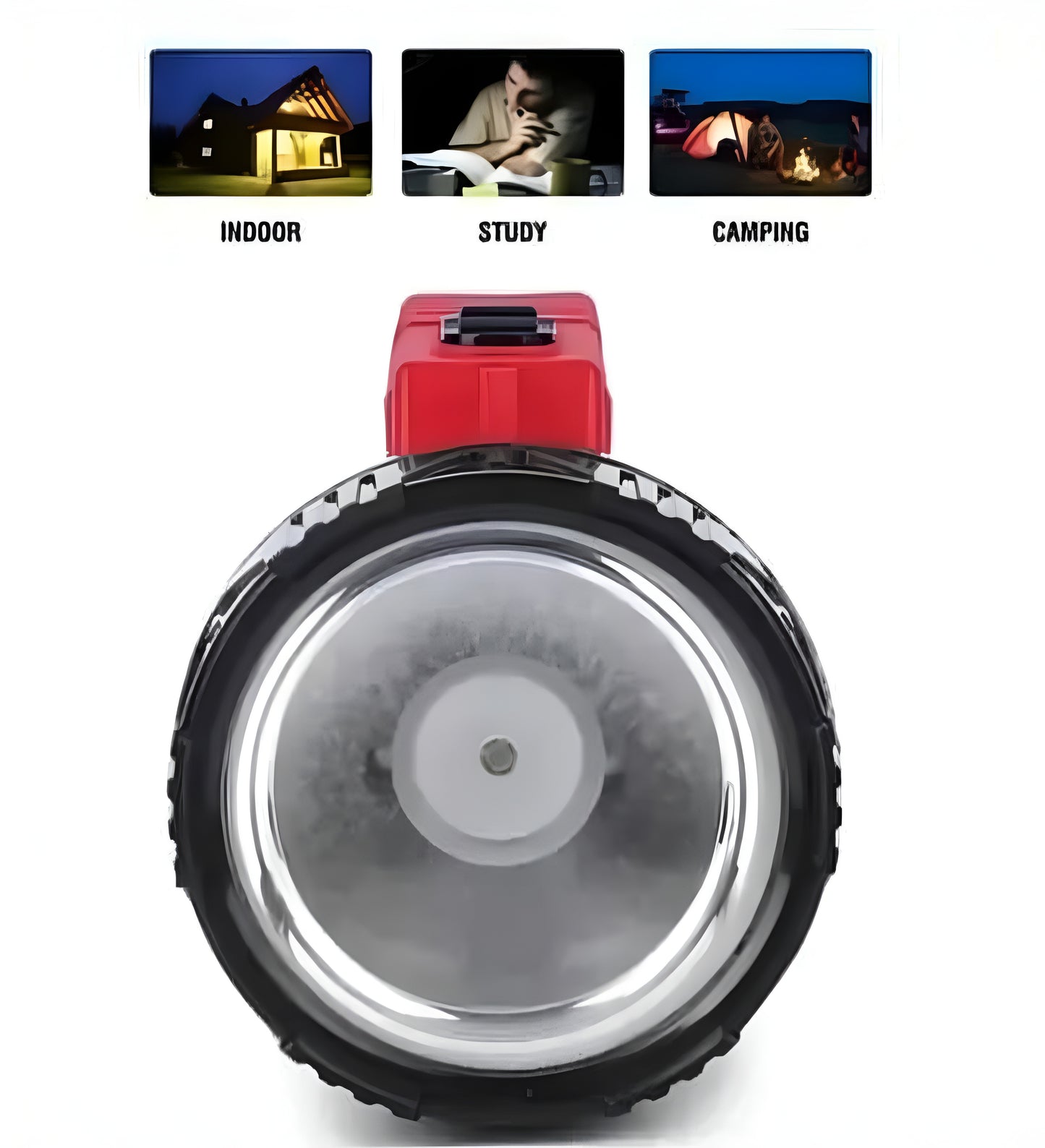 Rechargeable 2 Mode 700 Meter Long Range Waterproof LED Outdoor Flashlight Torch 2200 mAh Battery Torch Rechargeable - ᴘᴜɴᴊᴀʙ ꜰᴜꜱɪᴏɴ