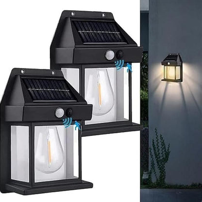 Solar Light Outdoor Wall Light - ᴘᴜɴᴊᴀʙ ꜰᴜꜱɪᴏɴ