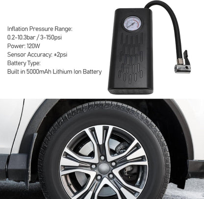 Portable Air Compressor Tire Inflator - ᴘᴜɴᴊᴀʙ ꜰᴜꜱɪᴏɴ