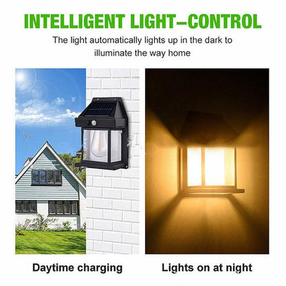 Solar Light Outdoor Wall Light - ᴘᴜɴᴊᴀʙ ꜰᴜꜱɪᴏɴ