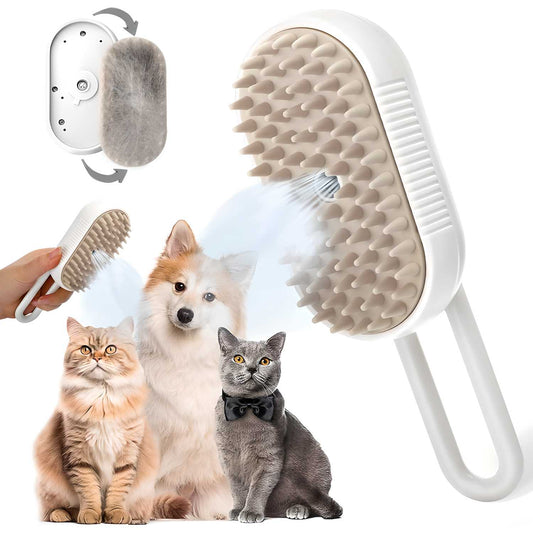 Steam Brush for Dog/Cat - ᴘᴜɴᴊᴀʙ ꜰᴜꜱɪᴏɴ