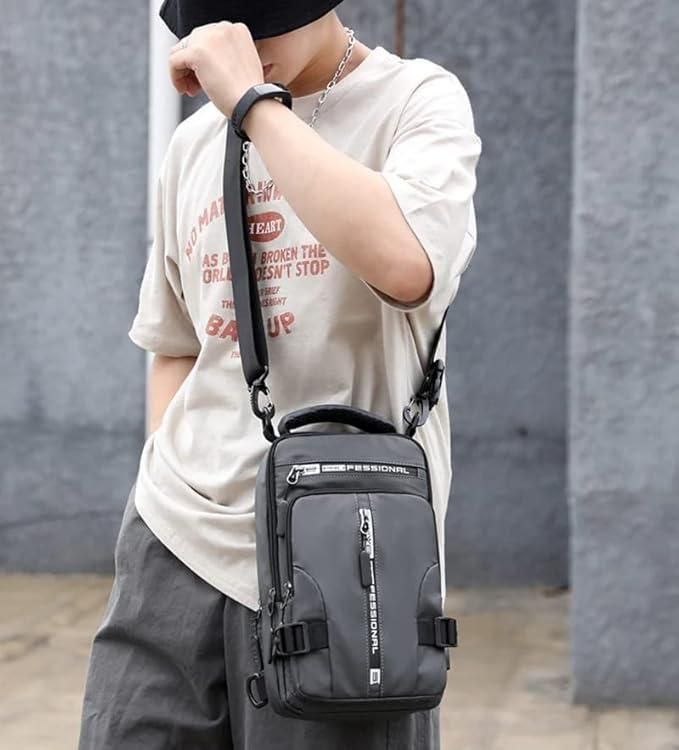 Sling Bag with USB Charging Port - ᴘᴜɴᴊᴀʙ ꜰᴜꜱɪᴏɴ