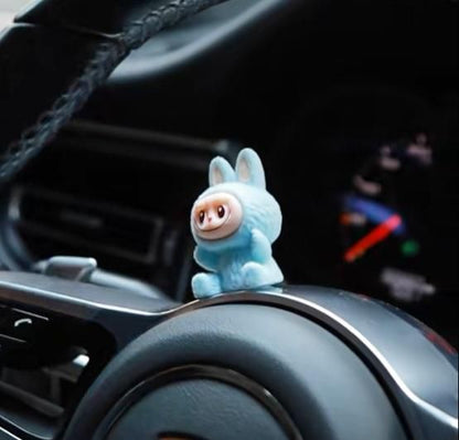 Trendy Labubu Mini Car Dashboard ( Pack of 4 ) - ᴘᴜɴᴊᴀʙ ꜰᴜꜱɪᴏɴ