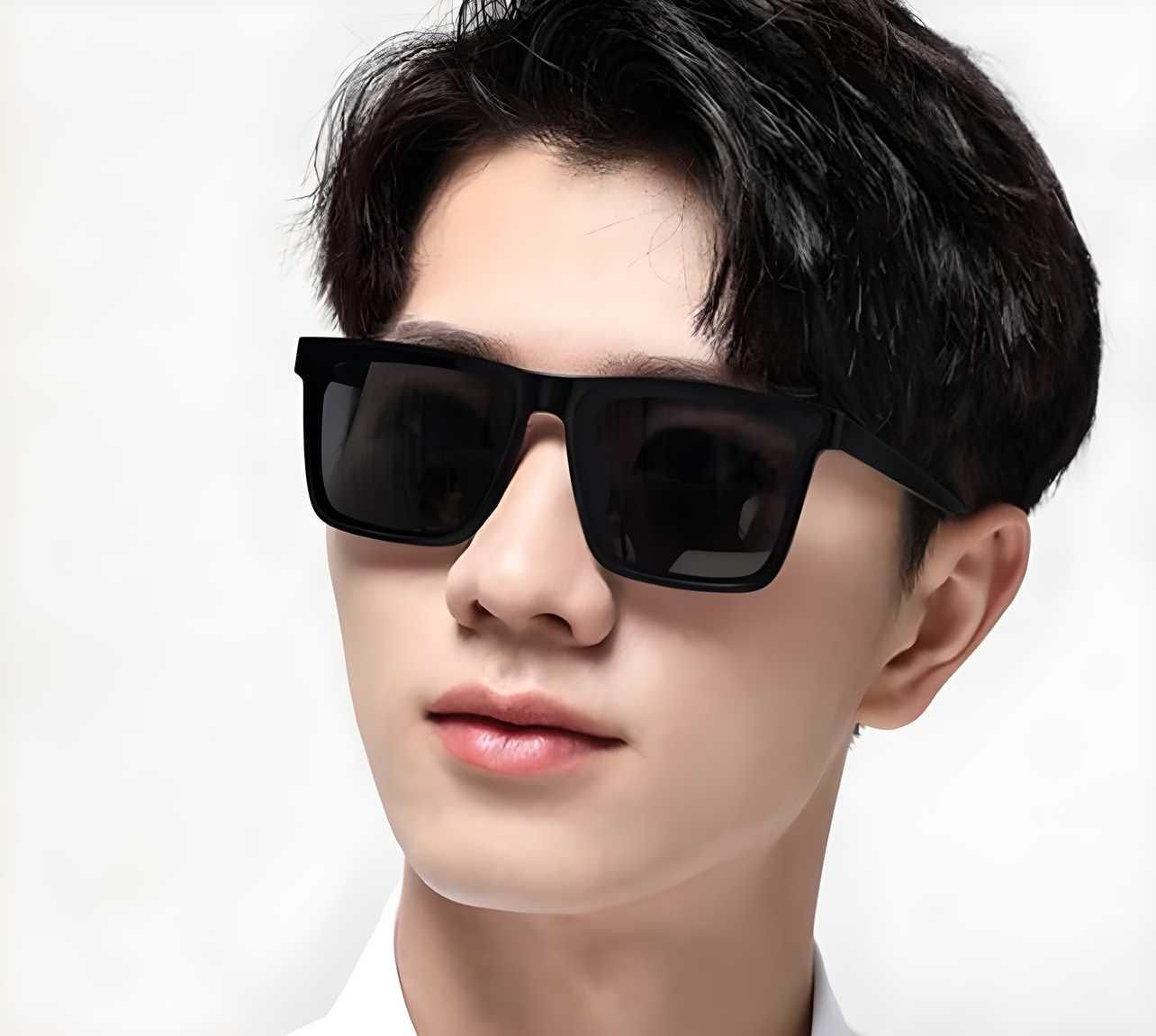 Polarized Retro Square Sunglasses - ᴘᴜɴᴊᴀʙ ꜰᴜꜱɪᴏɴ