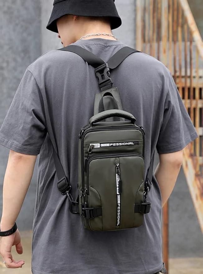 Sling Bag with USB Charging Port - ᴘᴜɴᴊᴀʙ ꜰᴜꜱɪᴏɴ