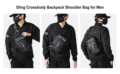 Sling Bag with USB Charging Port - ᴘᴜɴᴊᴀʙ ꜰᴜꜱɪᴏɴ